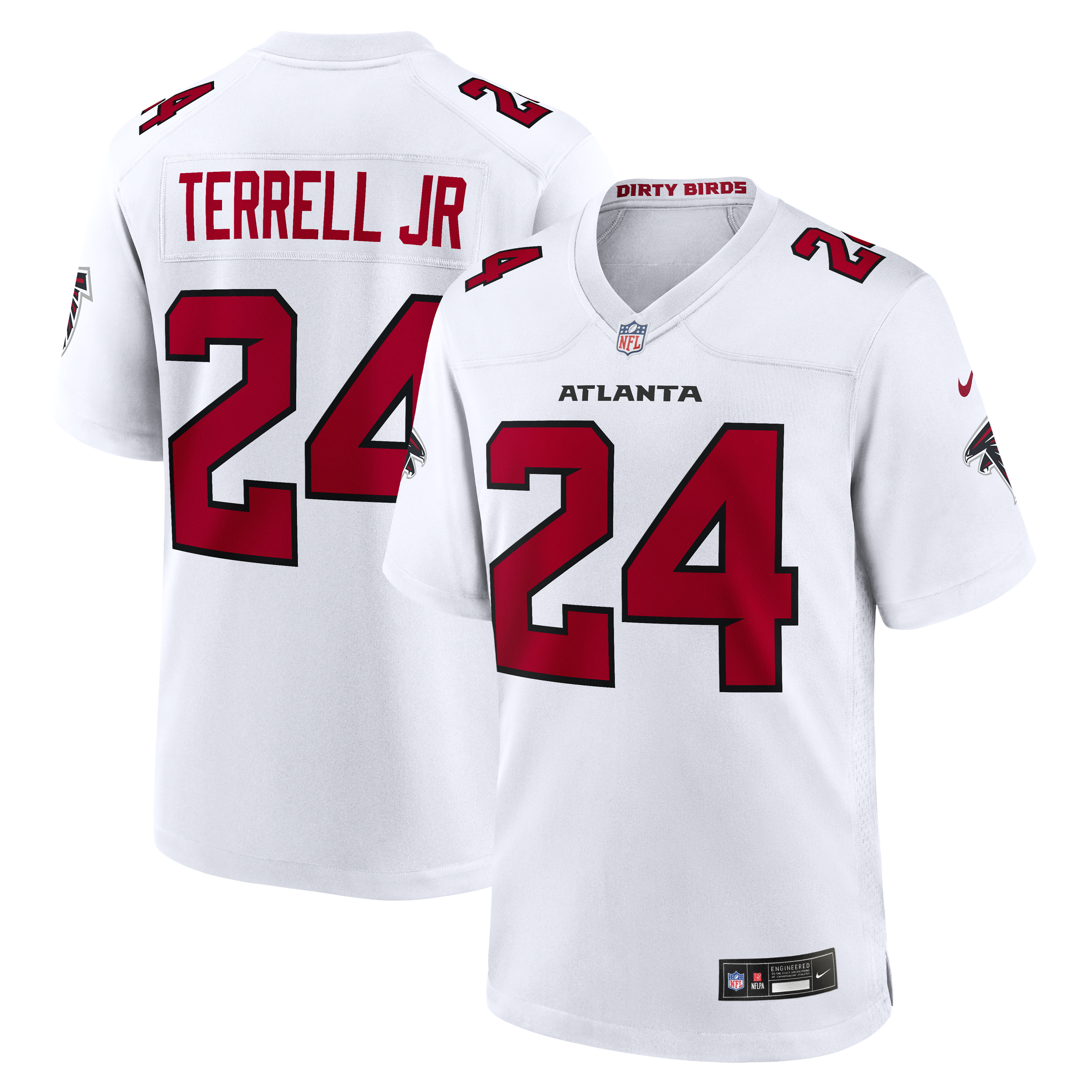 A J Terrell Atlanta Falcons Game Jersey White