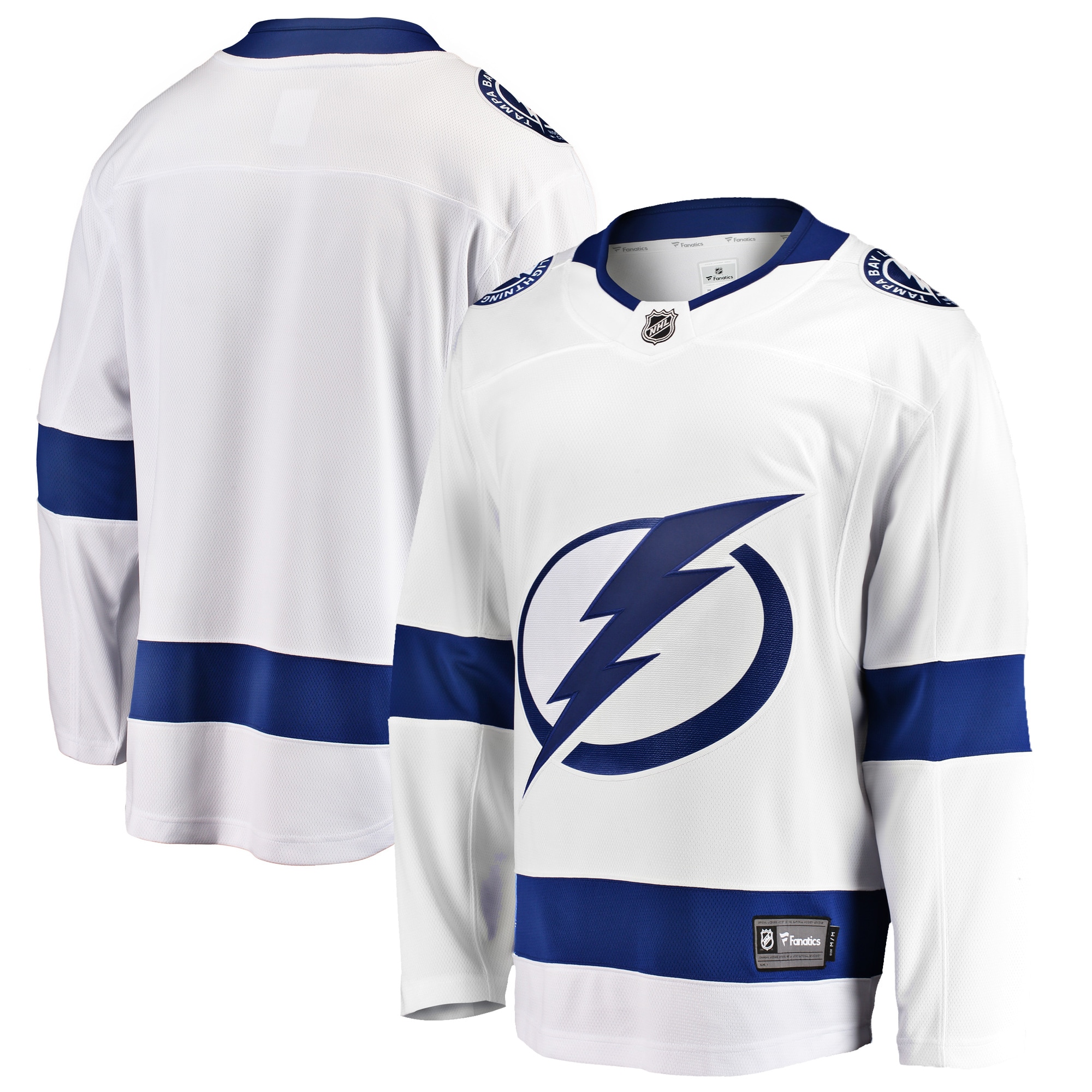 Tampa Bay Lightning Breakaway Away Jersey White