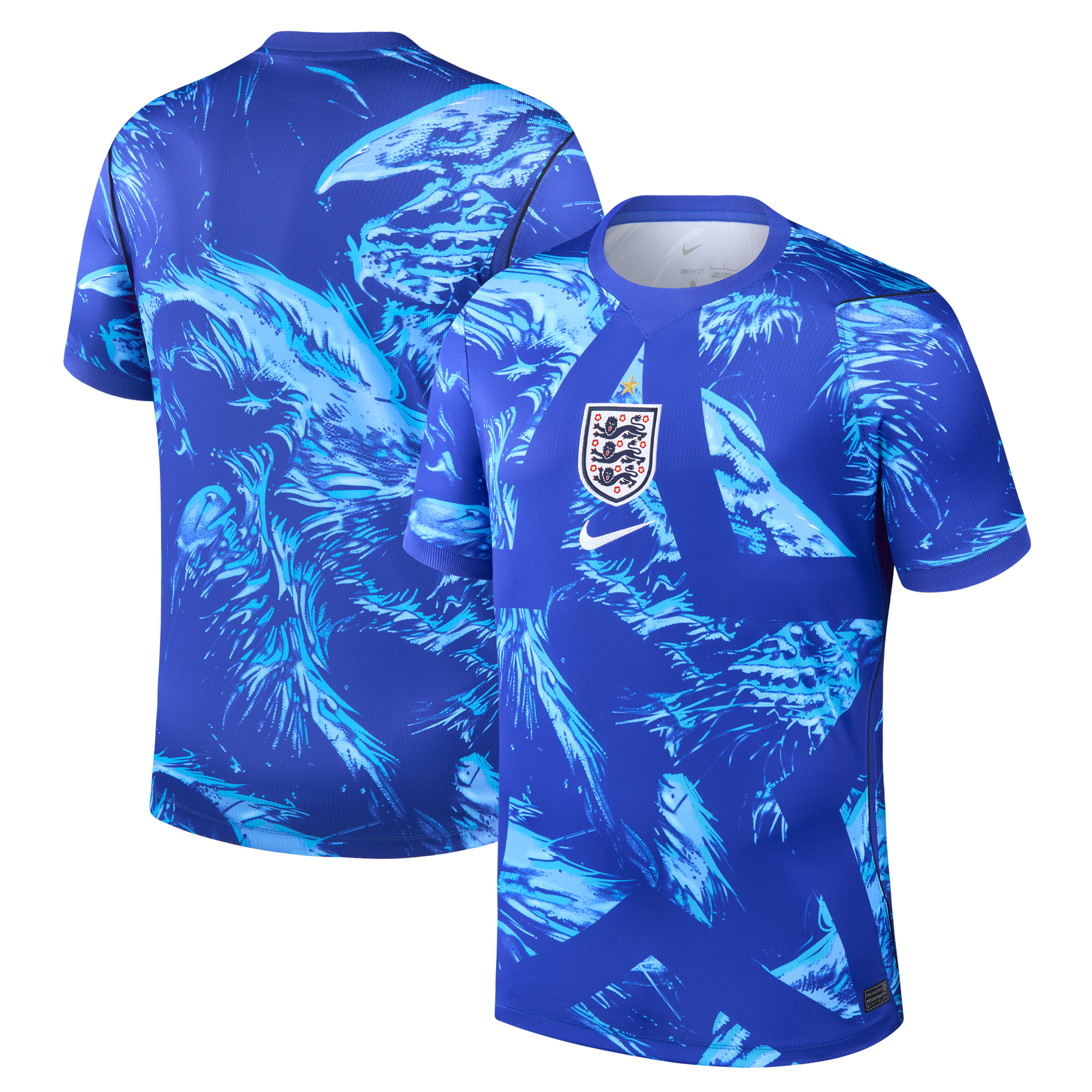 England National Team 2026 Goalkeeper Stadium Replica Jersey Blue