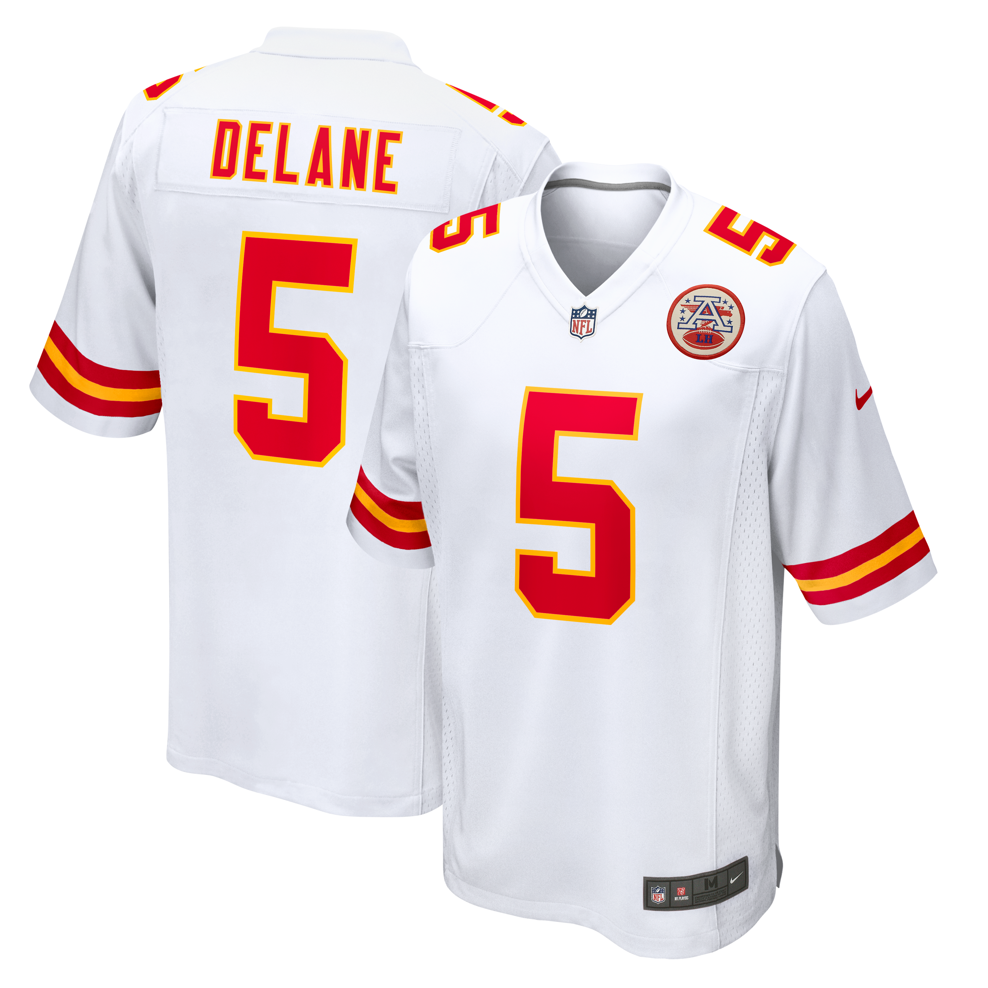 Mansoor Delane Kansas City Chiefs Game Jersey White