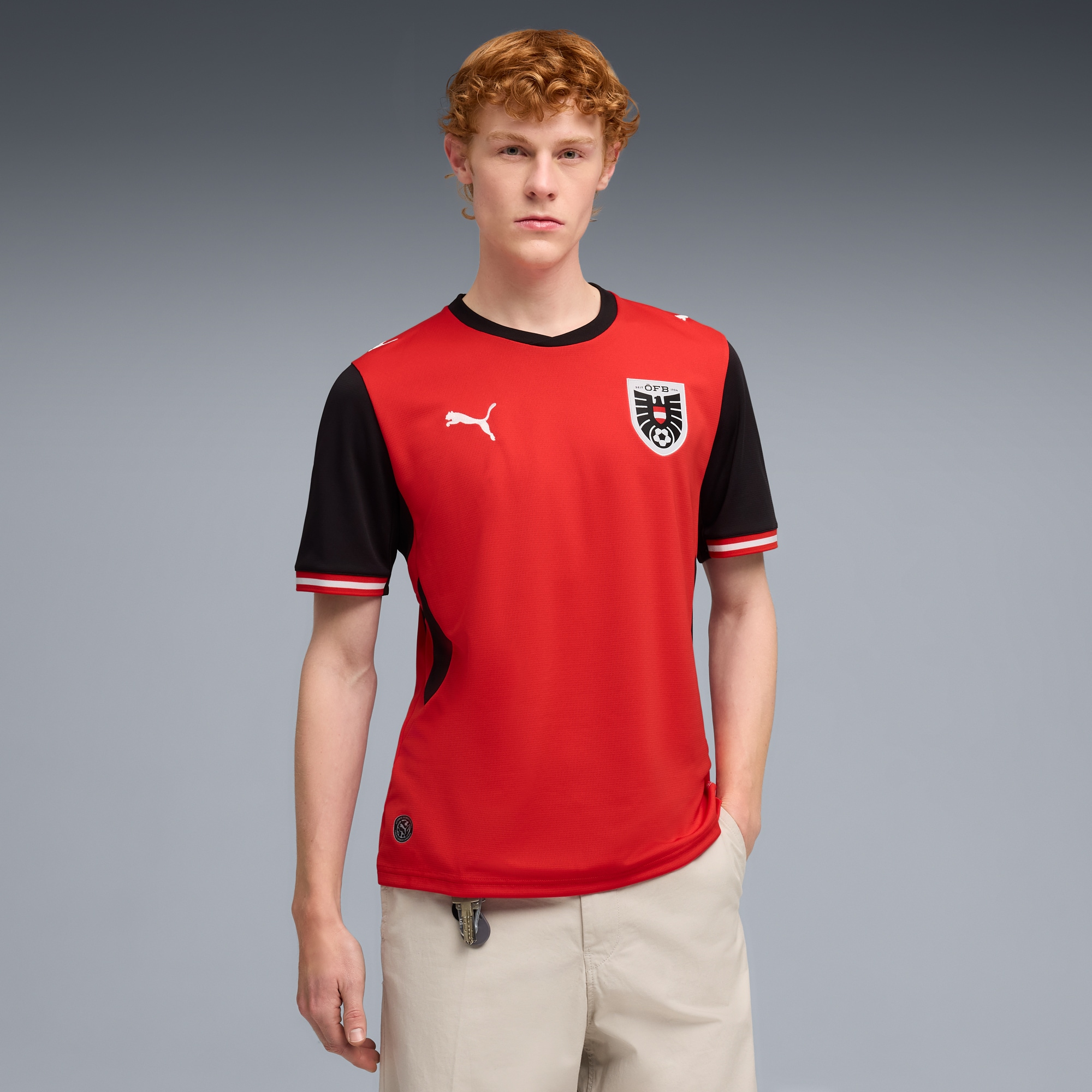 Austria National Team 2026 Home Replica Jersey Red