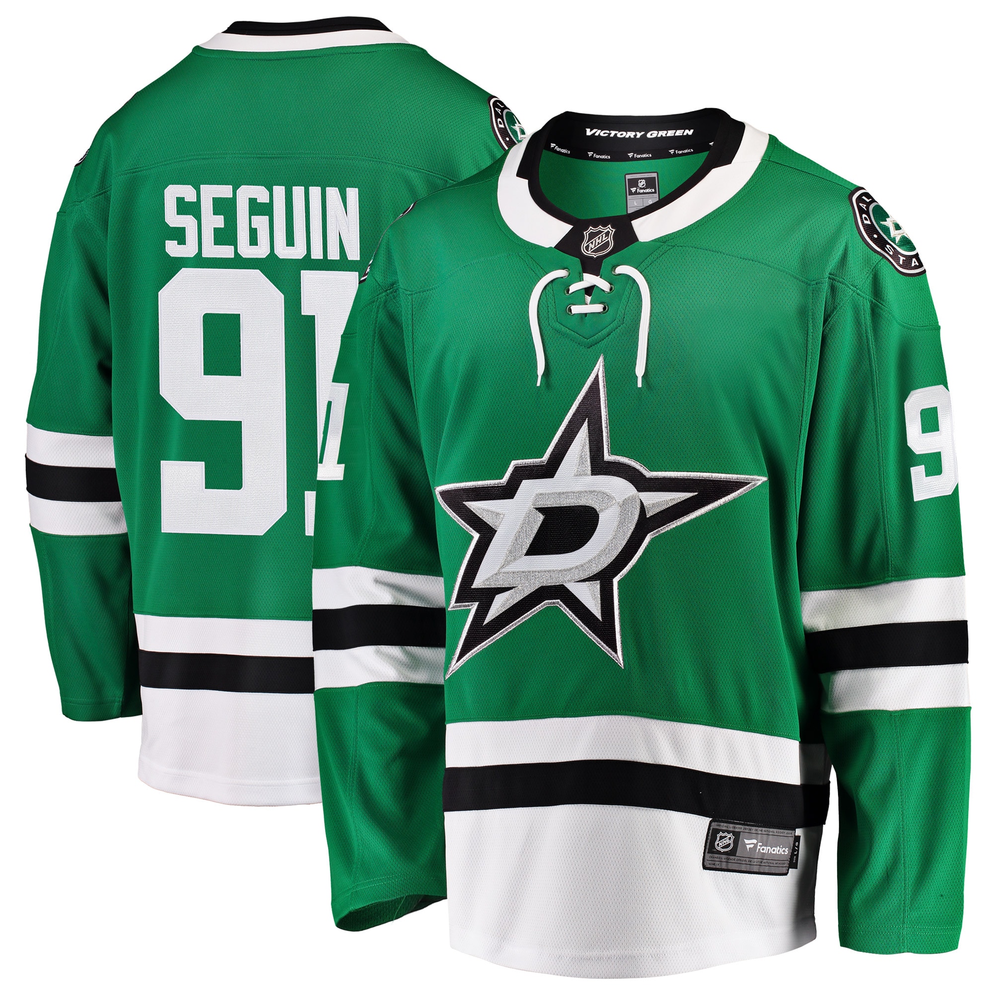 Tyler Seguin Dallas Stars Breakaway Home Jersey Kelly Green