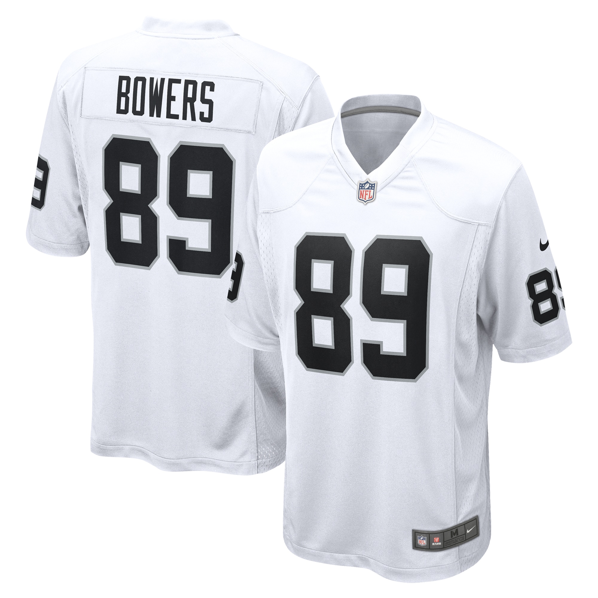 Brock Bowers Las Vegas Raiders Game Jersey White