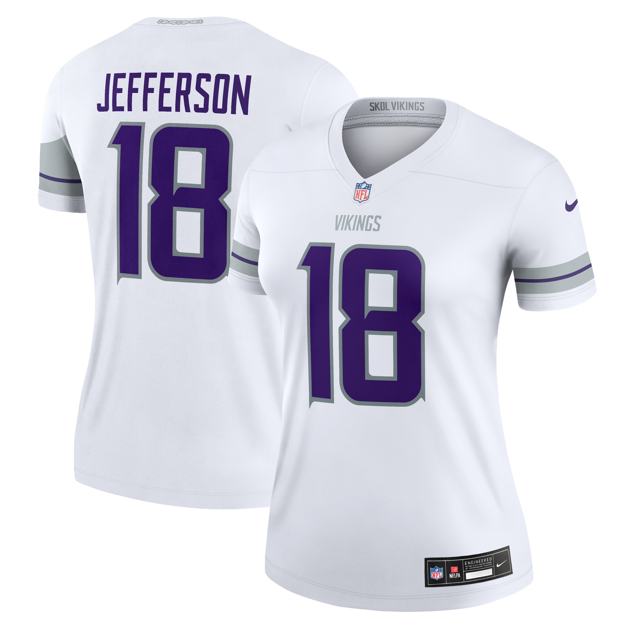 Justin Jefferson Minnesota Vikings Alternate Legend Player Performance Top White Men