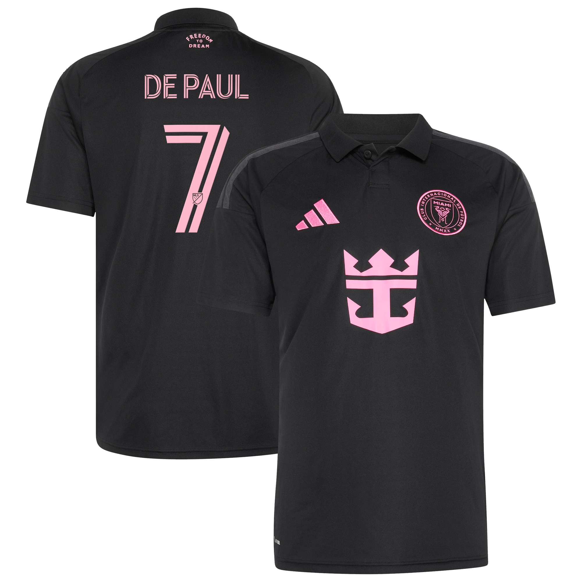 Rodrigo De Paul Inter Miami Cf 2026 Presagio Replica Jersey Black