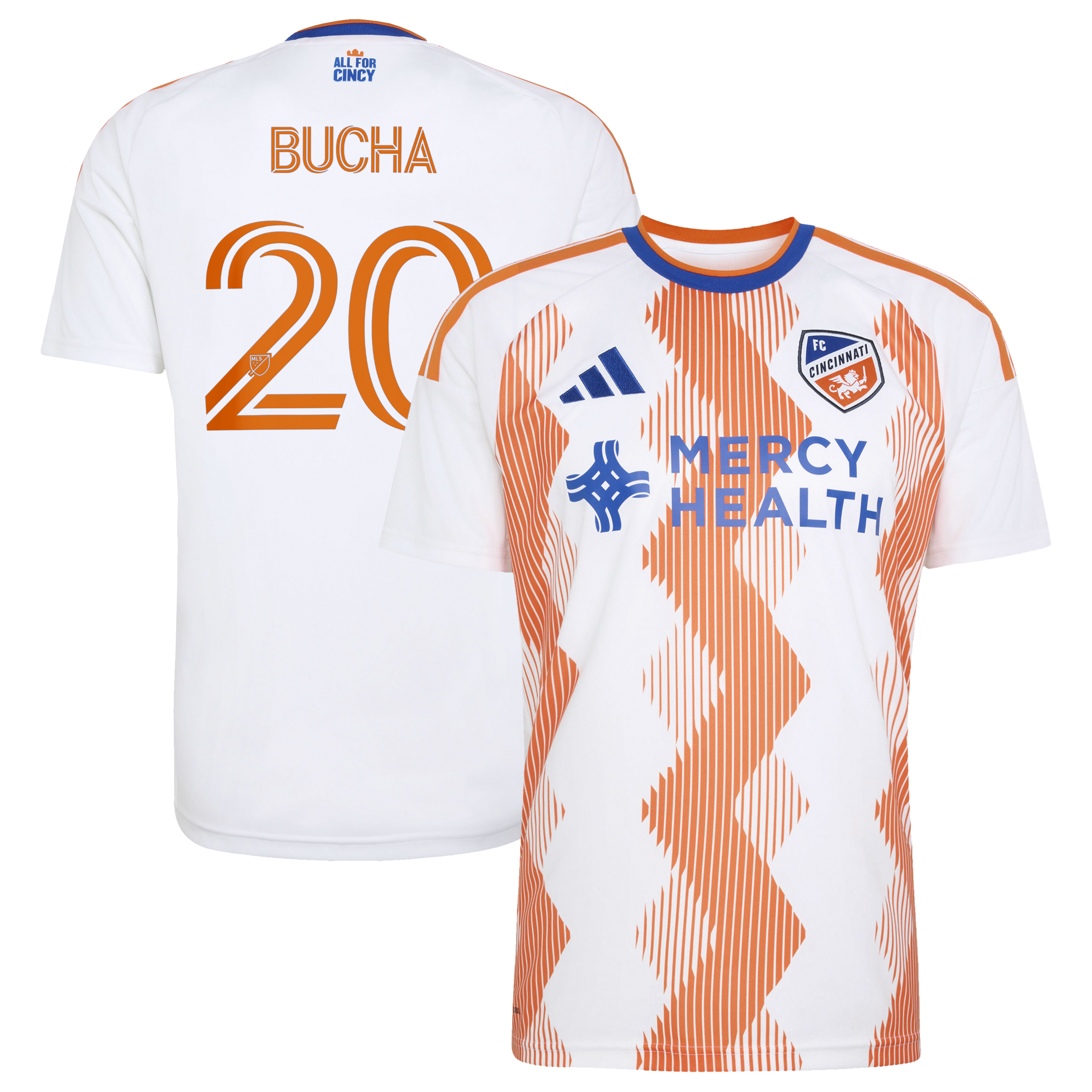 Pavel Bucha Fc Cincinnati 2026 The Seven Hills Kit Replica Jersey White