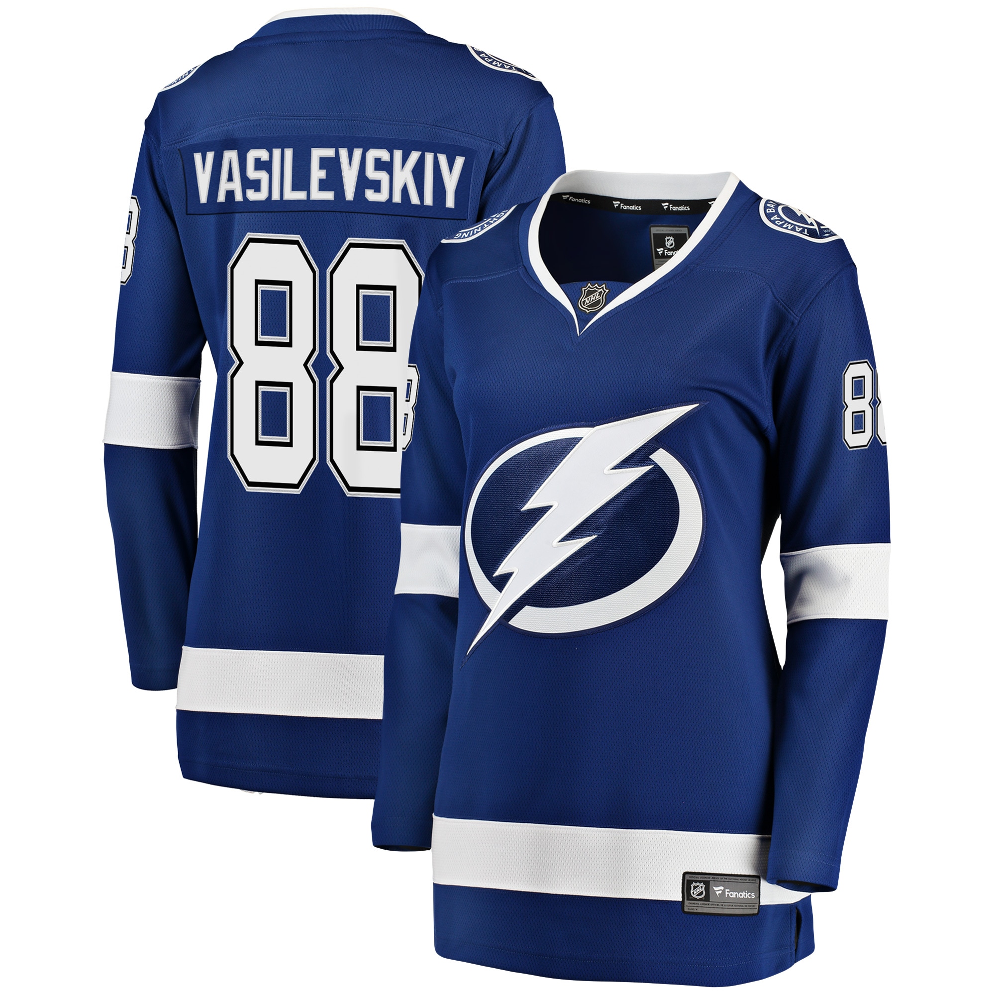 Andrei Vasilevskiy Tampa Bay Lightning Breakaway Player Jersey Blue Men