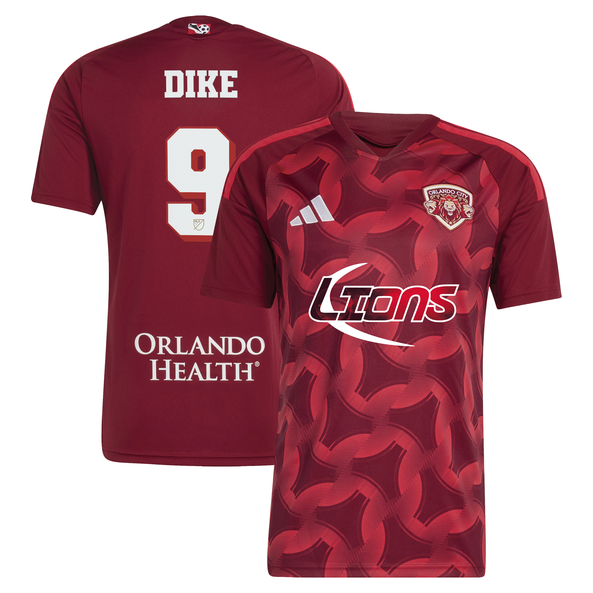 Daryl Dike Orlando City Sc 2026 Archive Replica Jersey Red