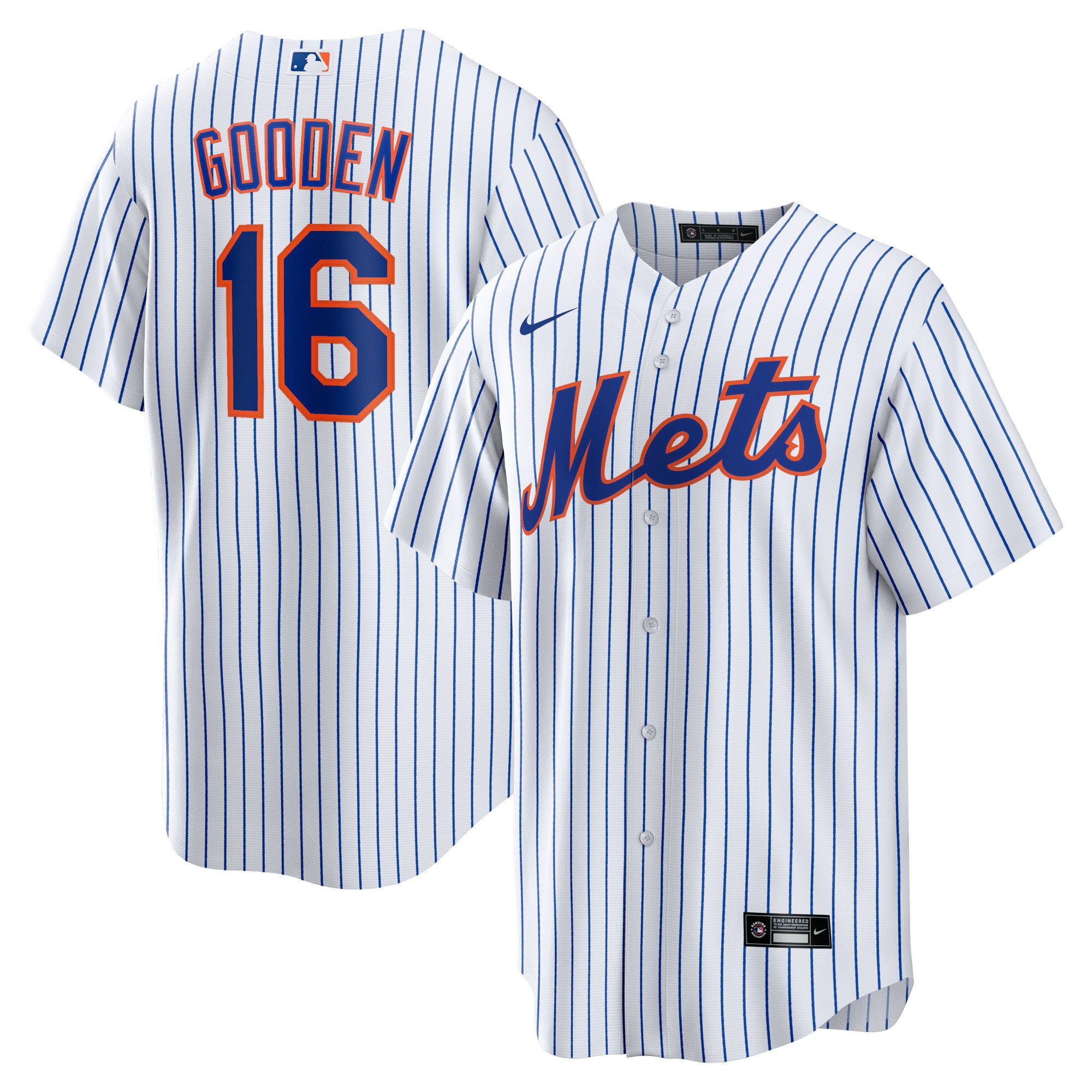 Dwight Gooden New York Mets Home Replica Player Jersey White
