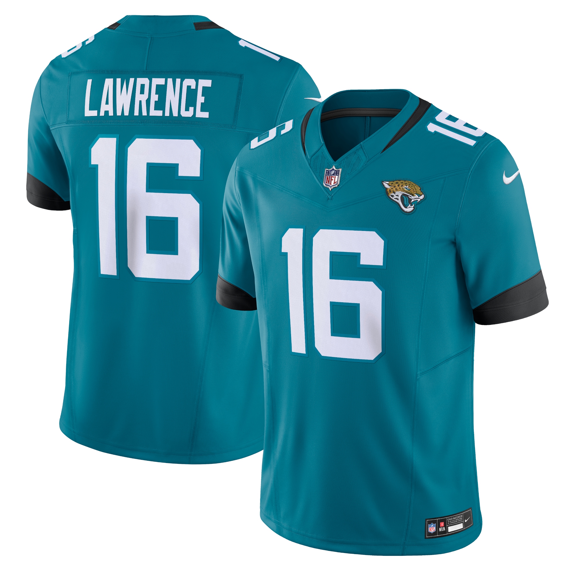 Trevor Lawrence Jacksonville Jaguars Vapor F U S E Limited Jersey Teal