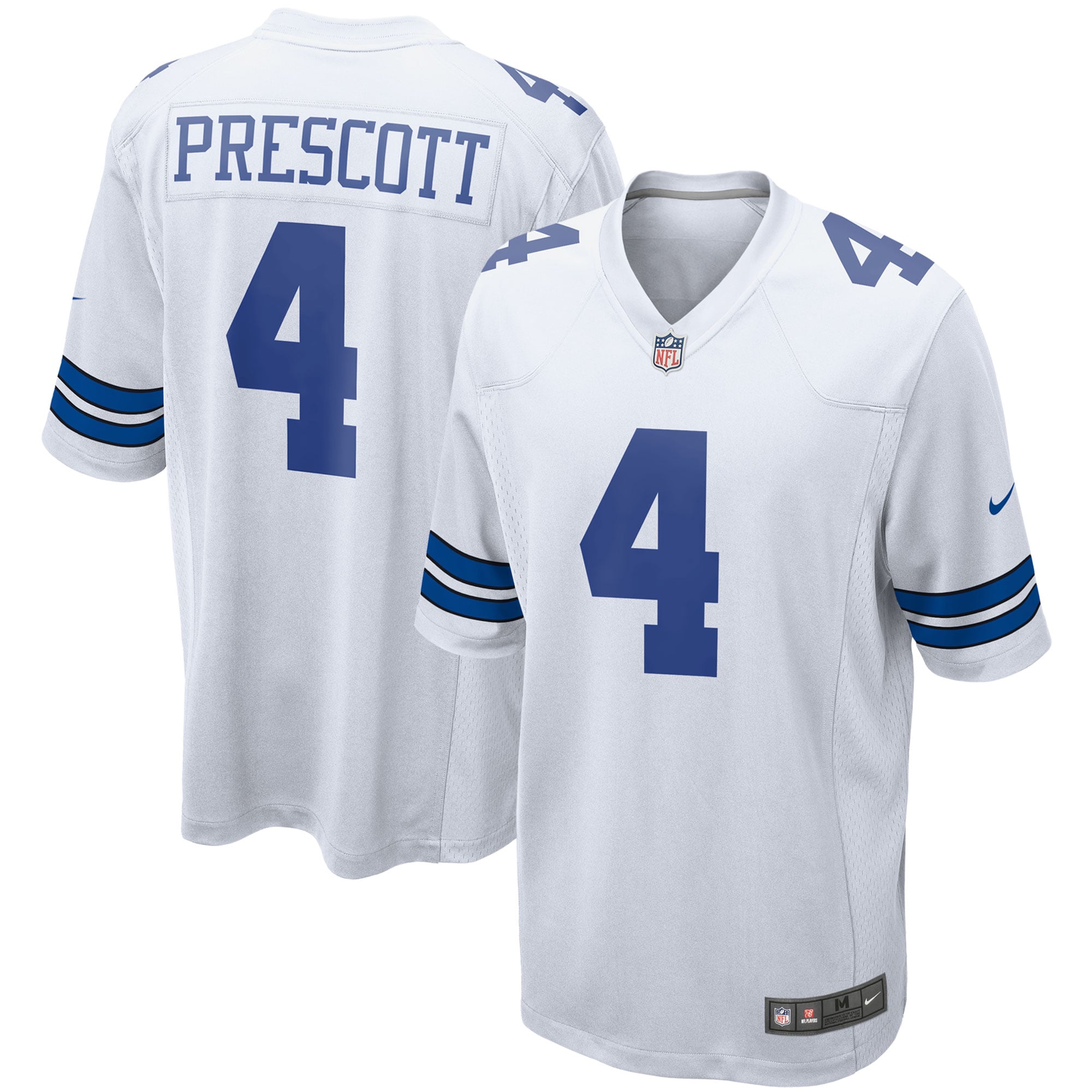 Dak Prescott Dallas Cowboys Game Team Jersey White