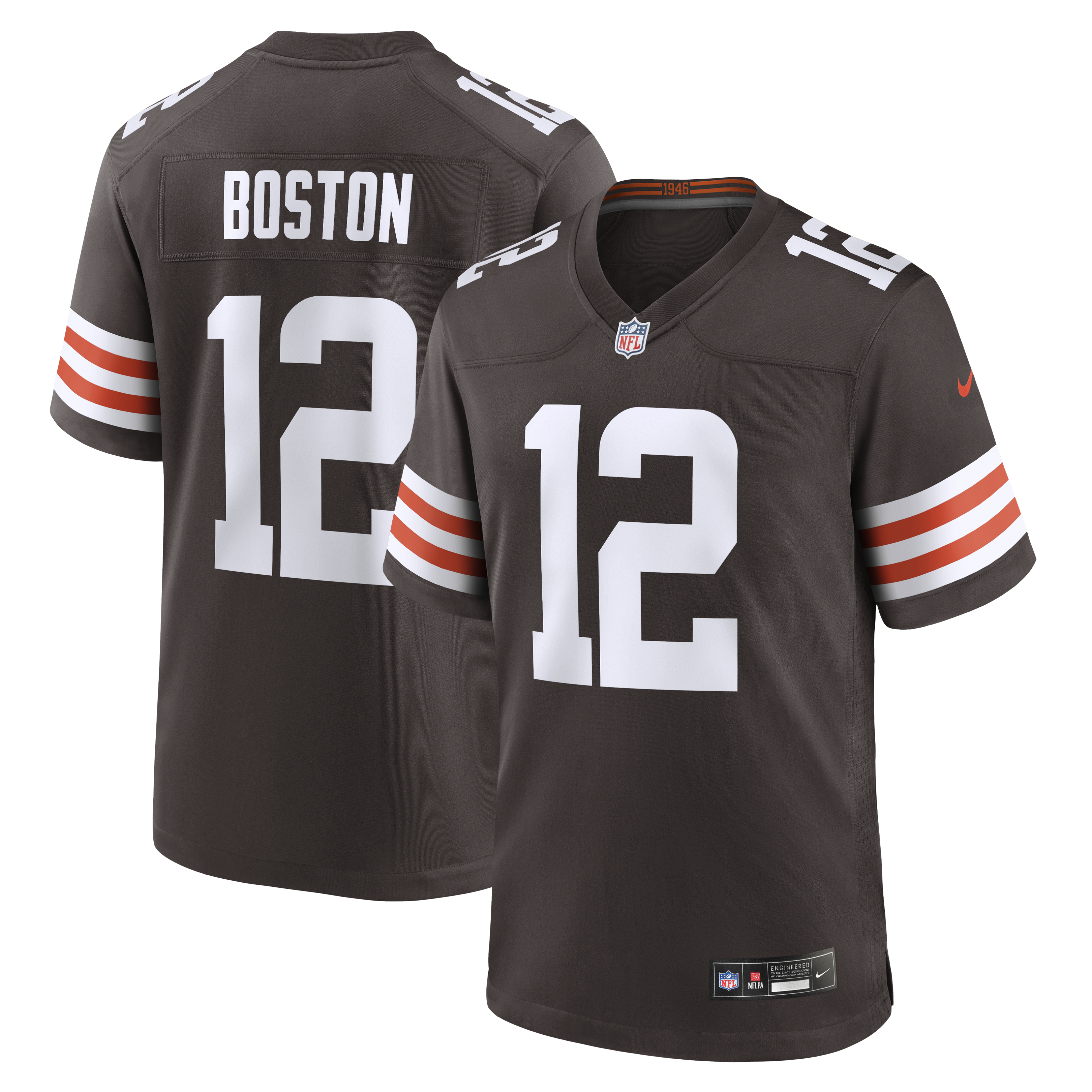 Denzel Boston Cleveland Browns Game Jersey Brown