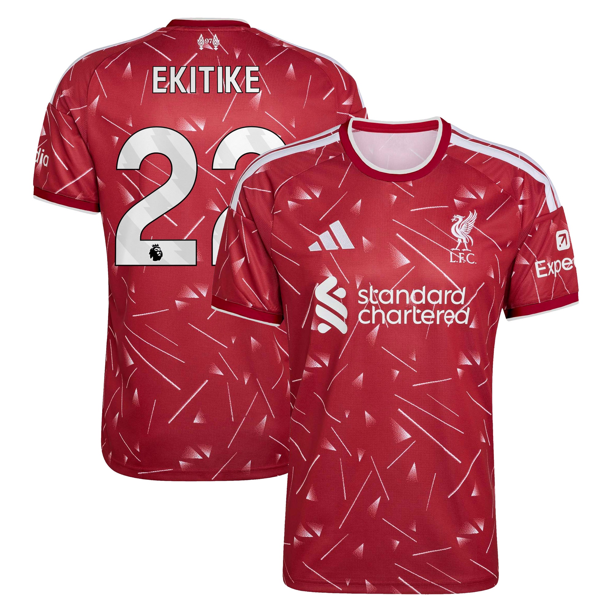 Hugo Ekitike Liverpool 2026/27 Home Replica Jersey Red