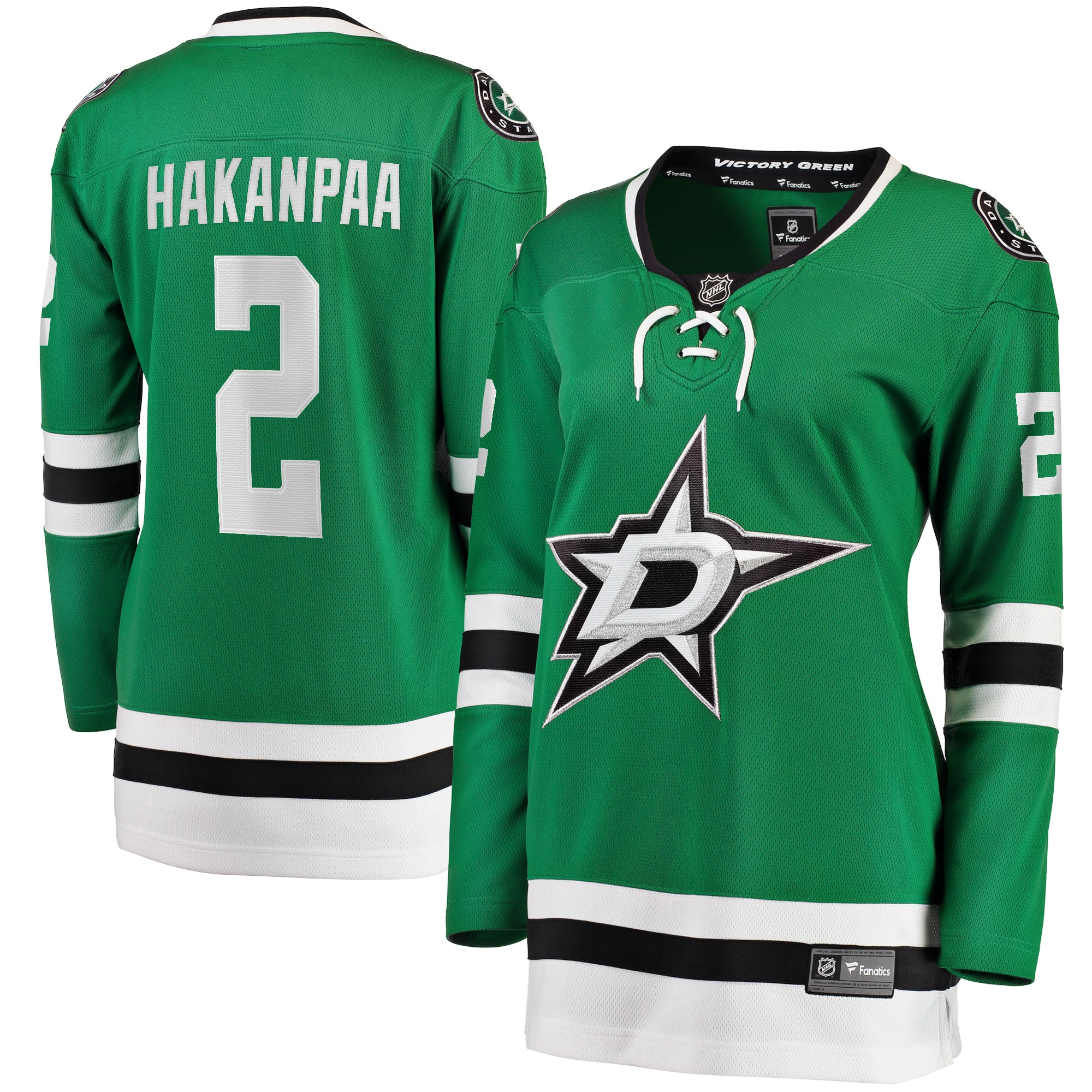 Jani Hakanpaa Dallas Stars Home Breakaway Player Jersey Kelly Green Men
