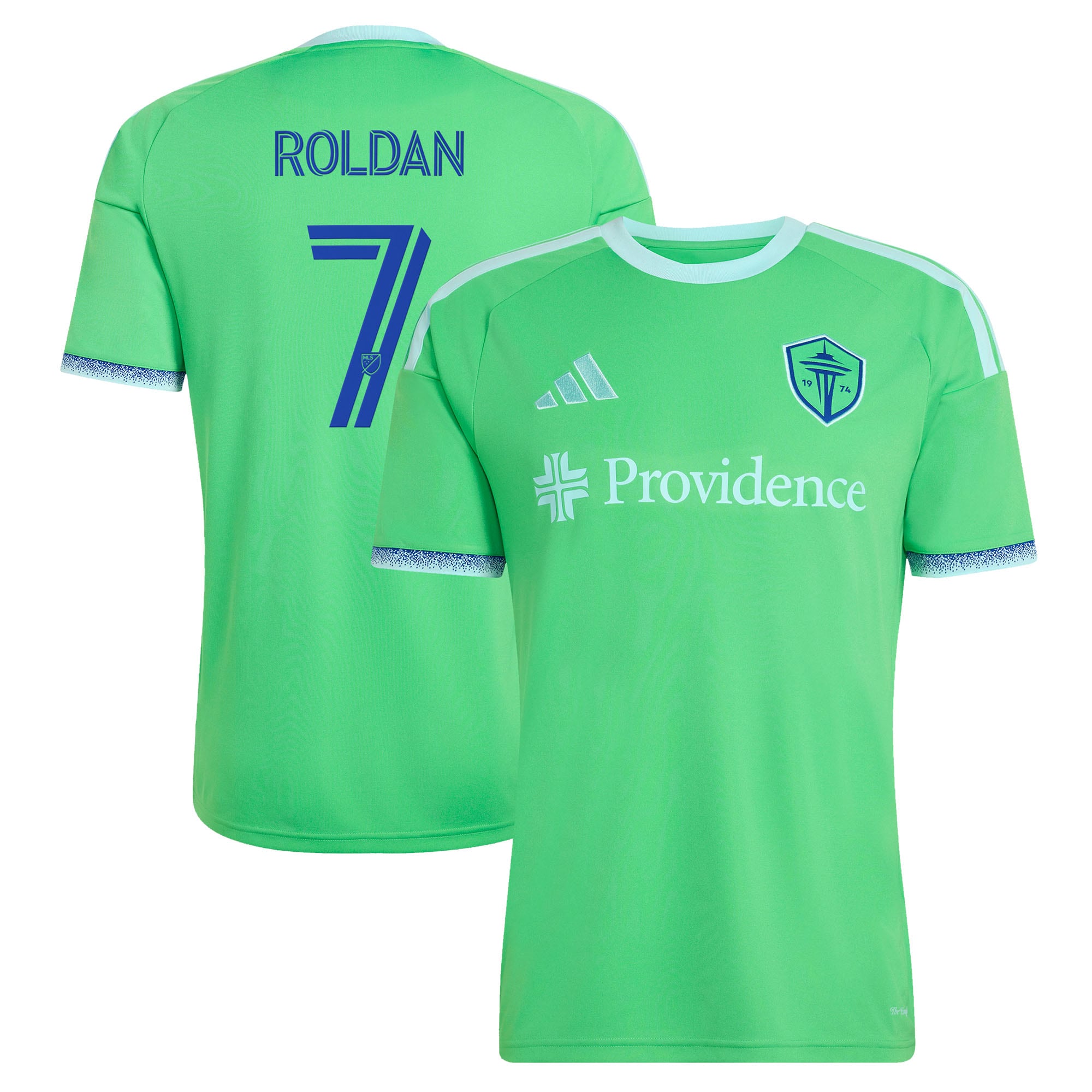 Cristian Roldan Seattle Sounders Fc 2026 The Evergreen State Kit Replica Jersey Rave Green