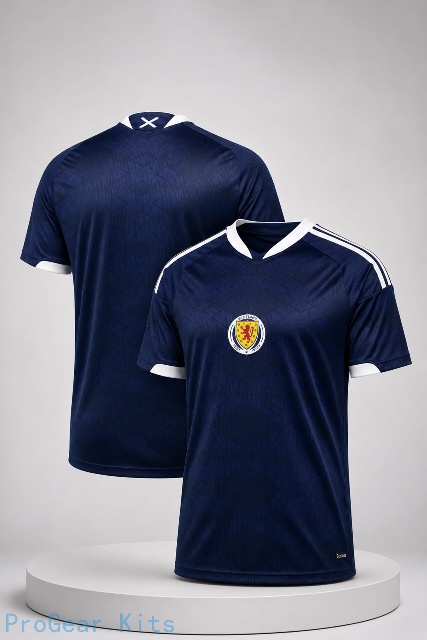 Scotland Home World Cup Soccer Jersey