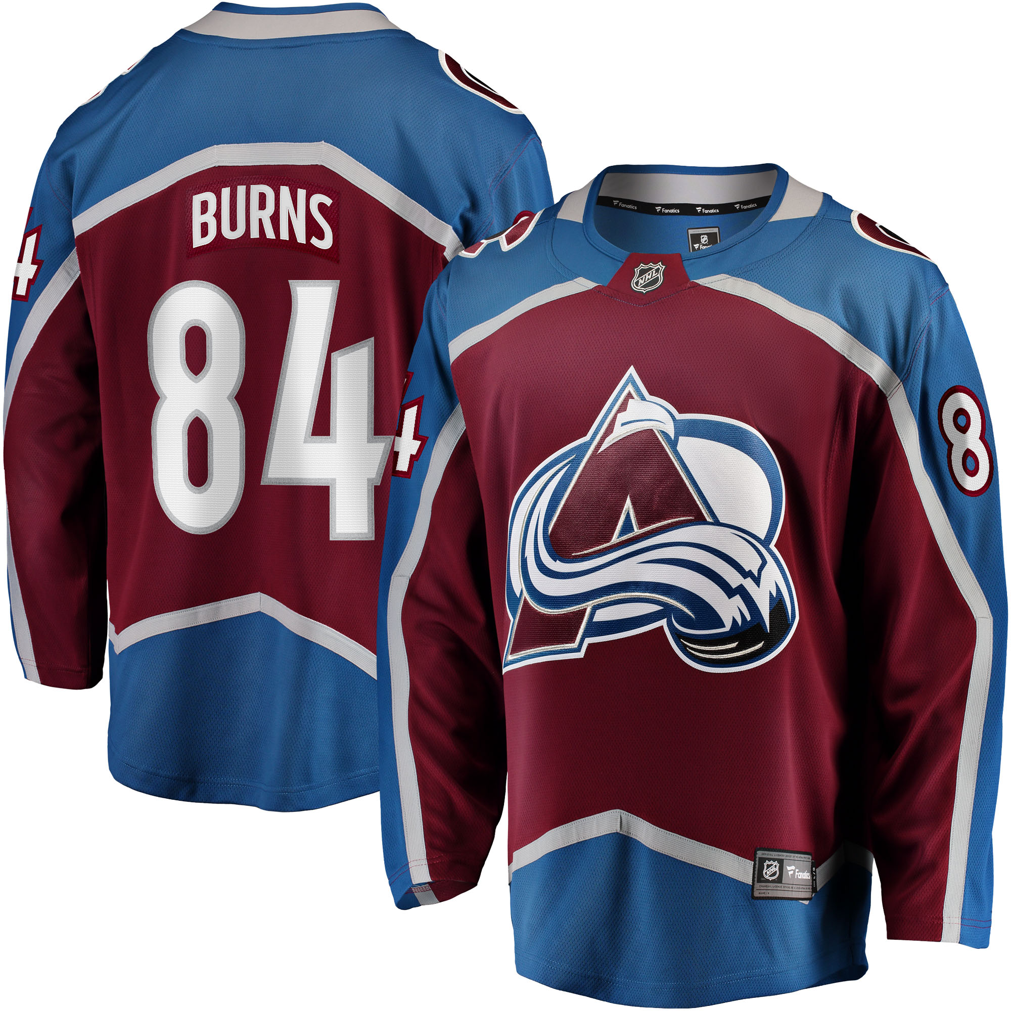 Brent Burns Colorado Avalanche Home Breakaway Jersey Burgundy