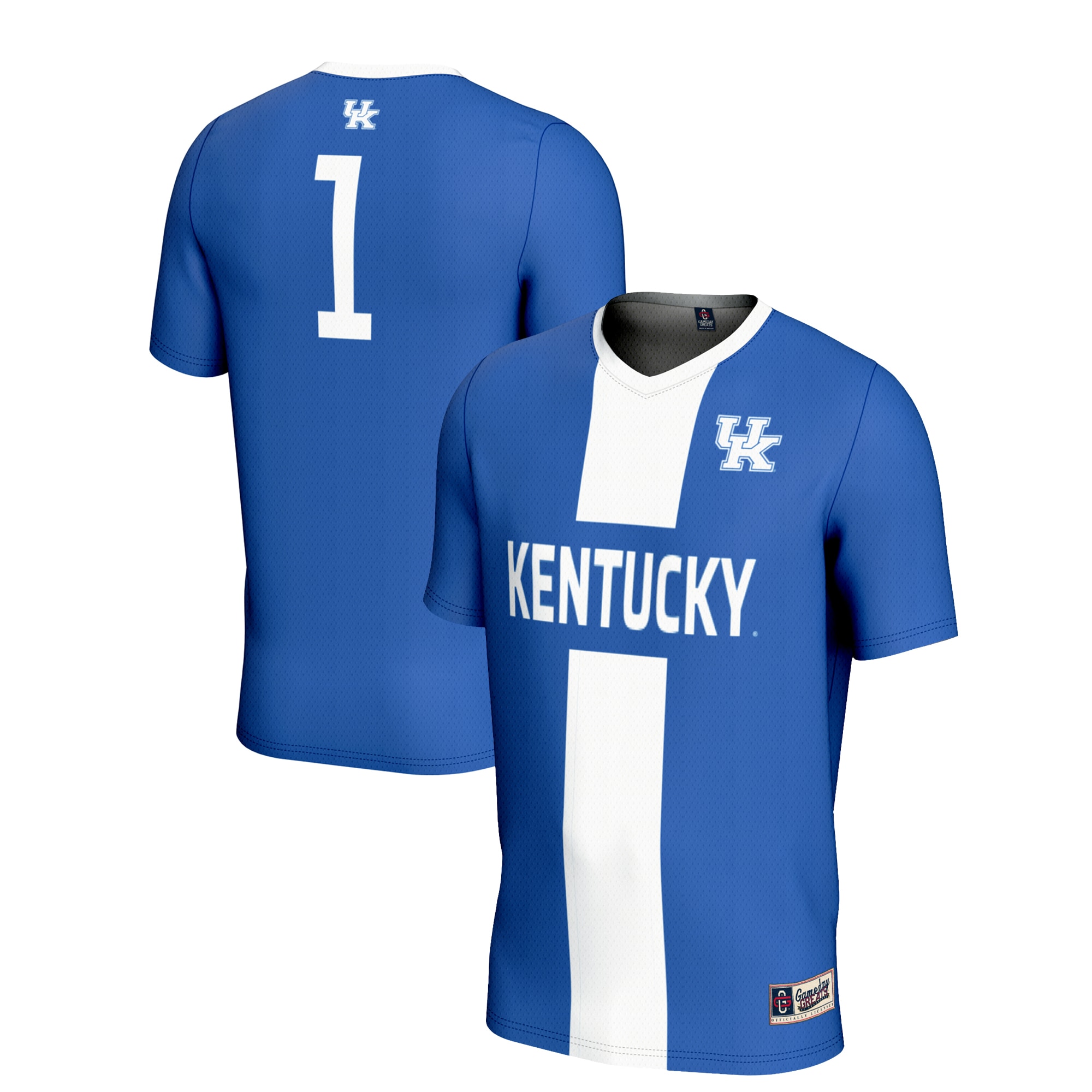 1 Kentucky Wildcats Gameday Greats Lightweight Soccer Fashion Jersey Royal
