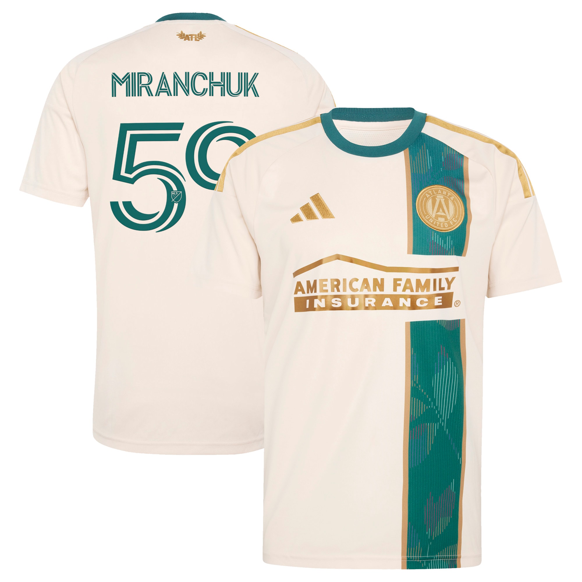 Aleksei Miranchuk Atlanta United Fc 2026 Spirit Of 96 Replica Jersey Tan