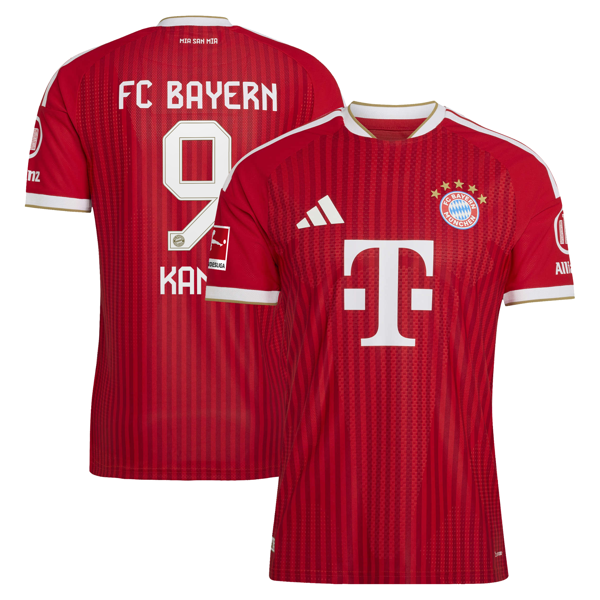 Harry Kane Bayern Munich 2026/27 Home On Field Jersey Red