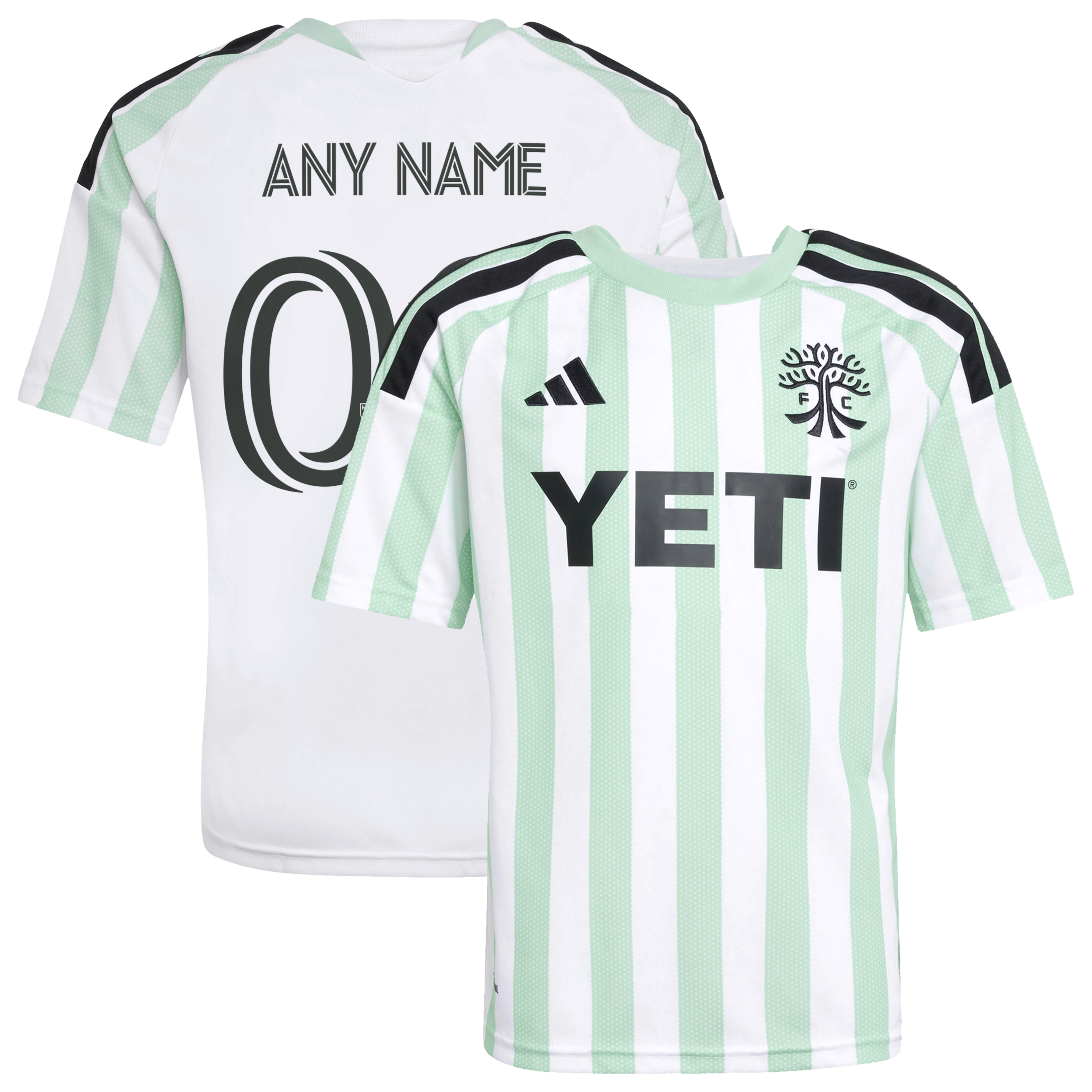 Austin Fc Youth 2026 The Rooted Kit Replica Custom Jersey White