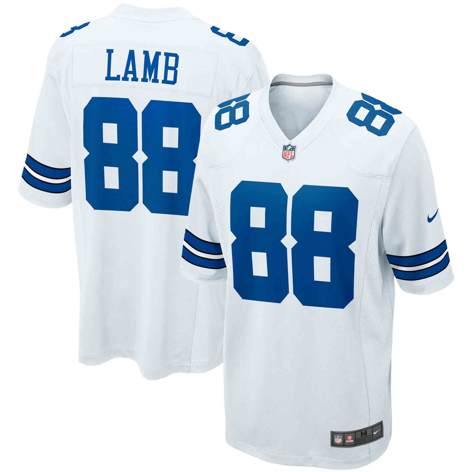 Ceedee Lamb Dallas Cowboys Game Team Jersey White