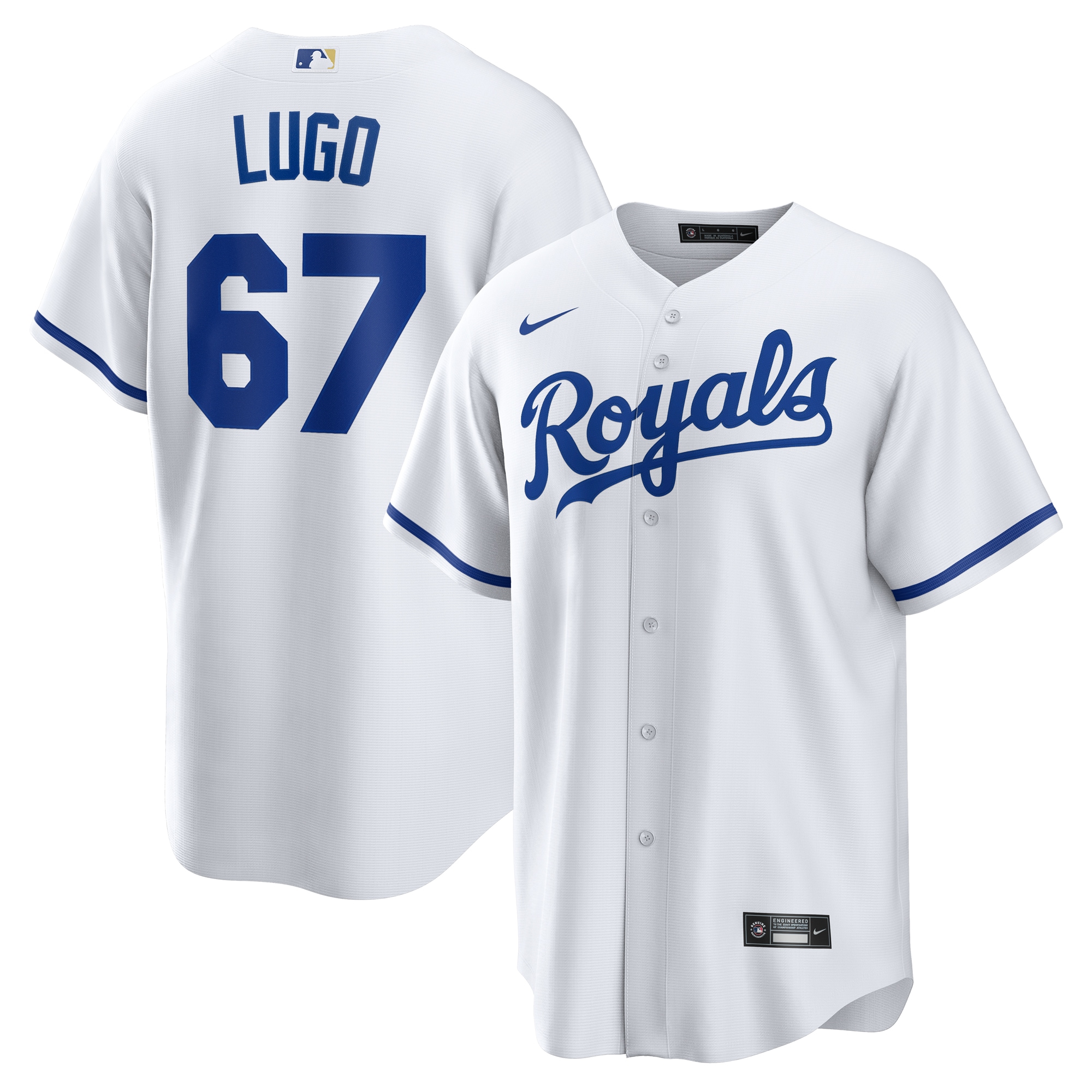 Seth Lugo Kansas City Royals Home Replica Jersey White