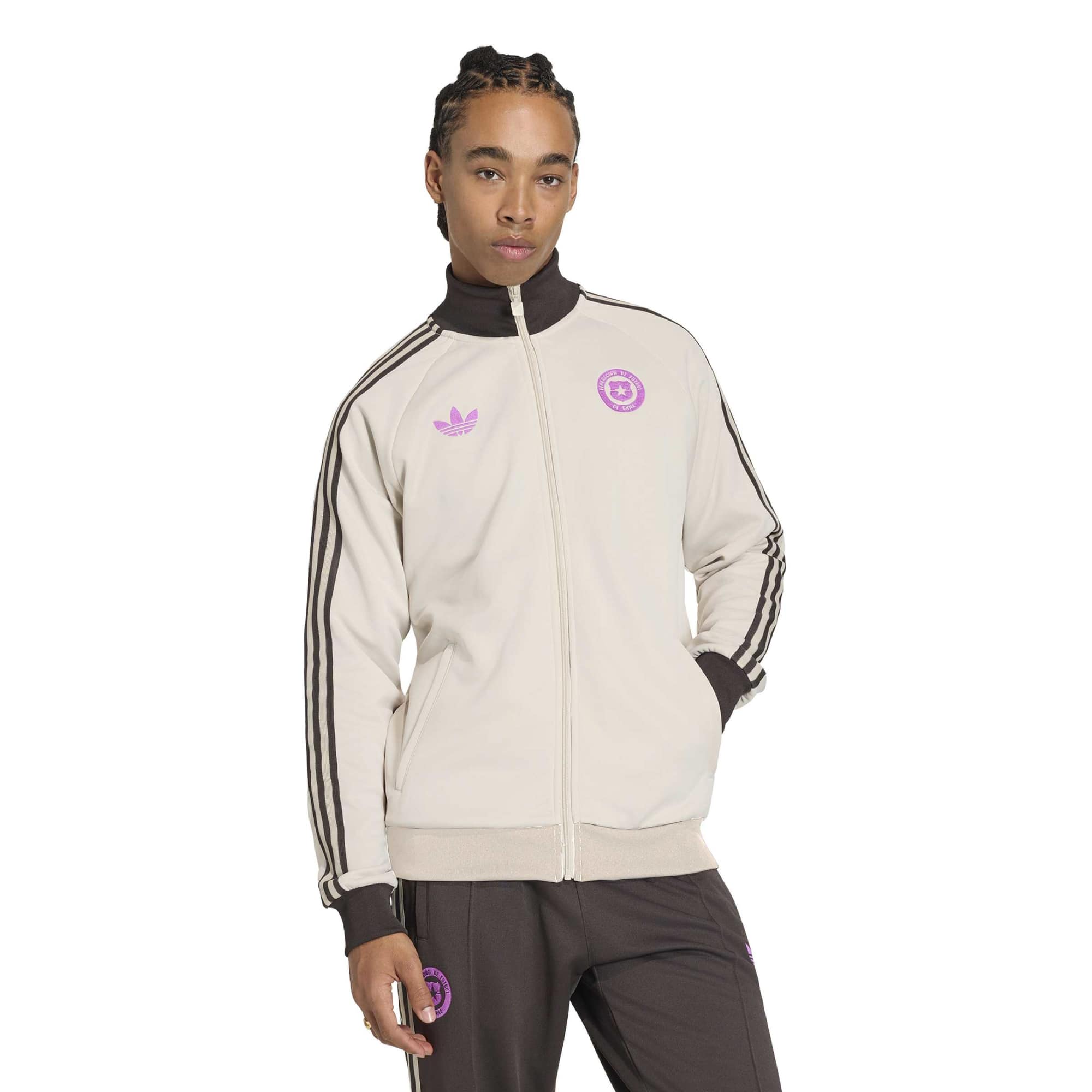 Chile National Team Originals Full Zip Track Jacket Khaki
