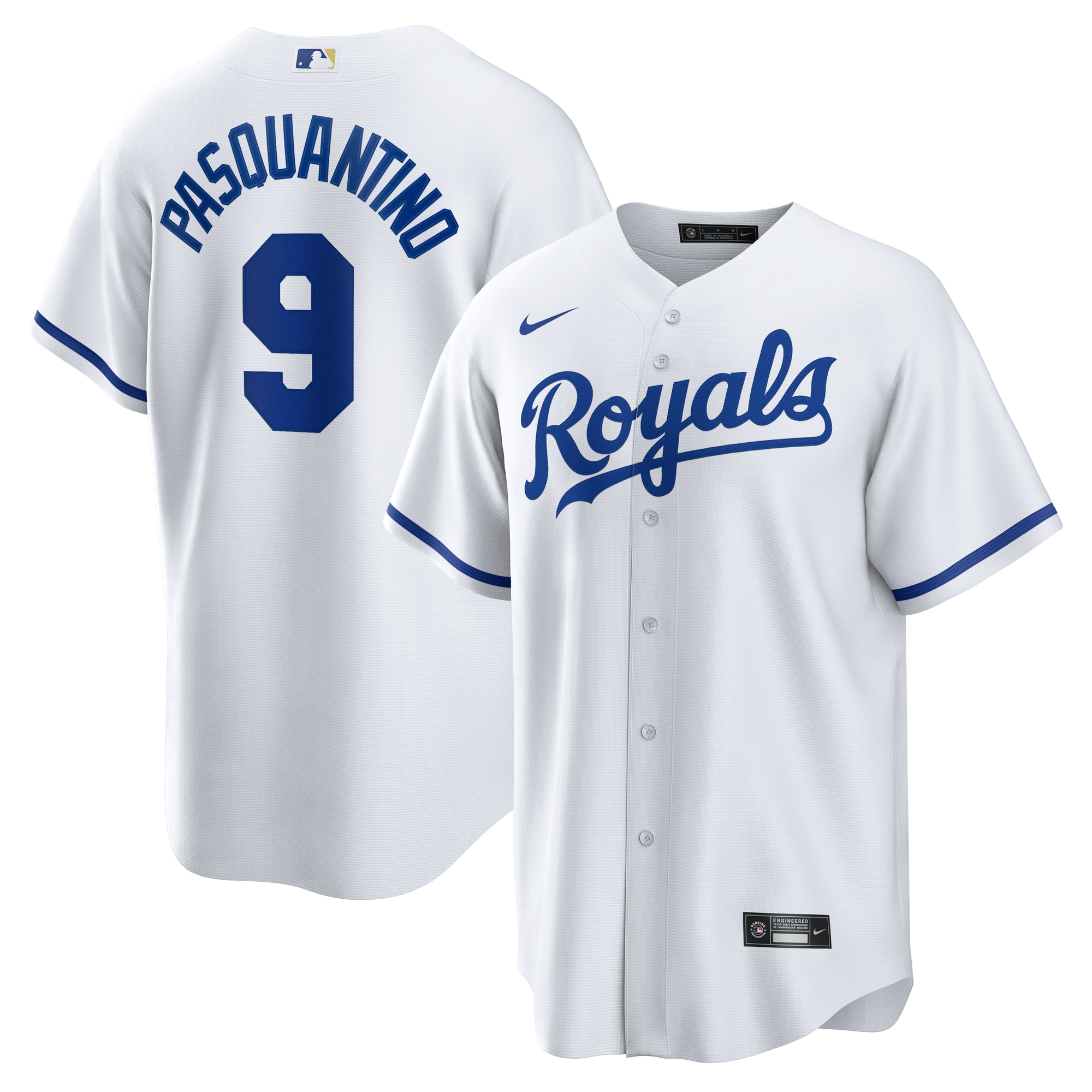 Vinnie Pasquantino Kansas City Royals Home Replica Jersey White