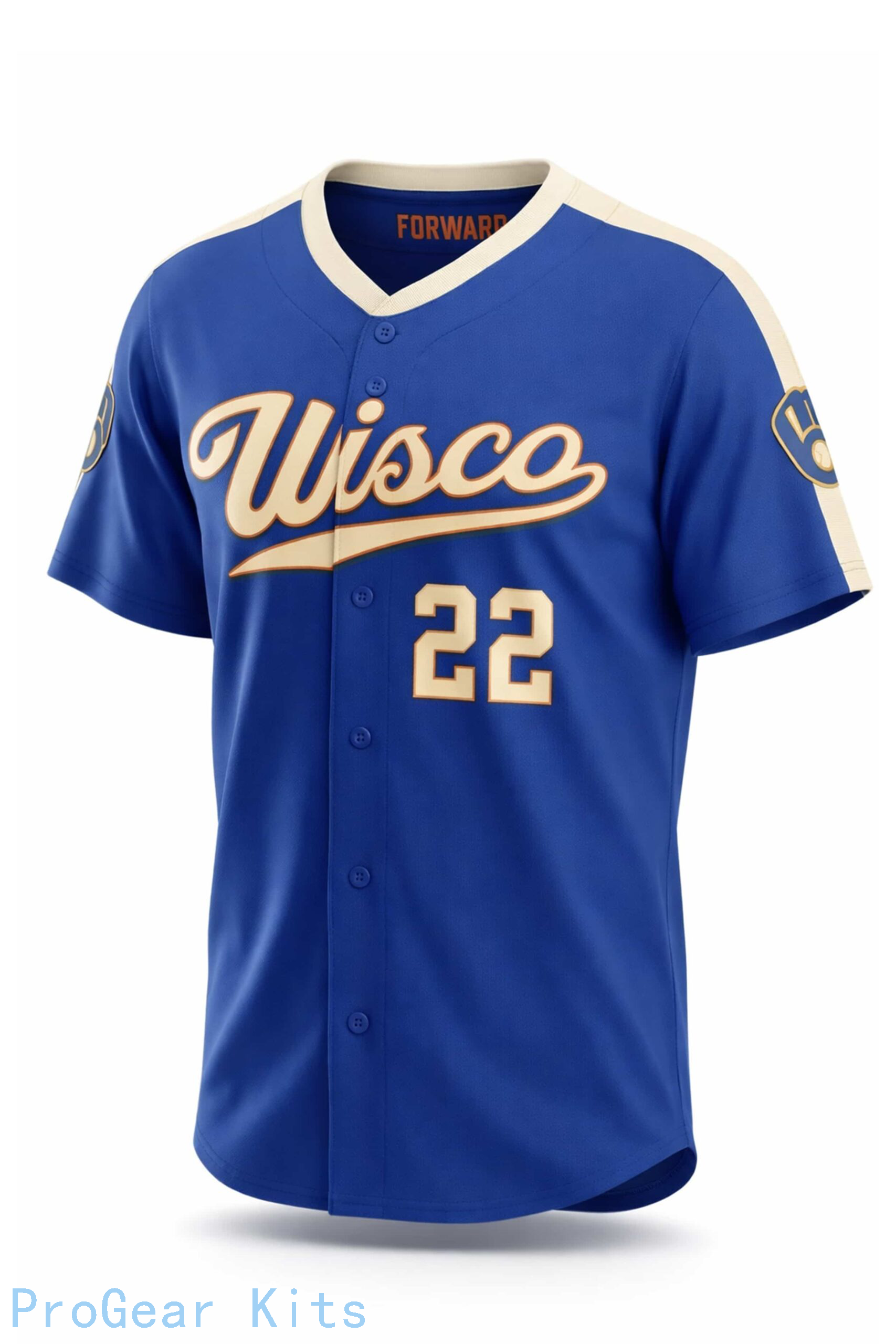 Milwaukee Brewers Wisco City MLB Jersey