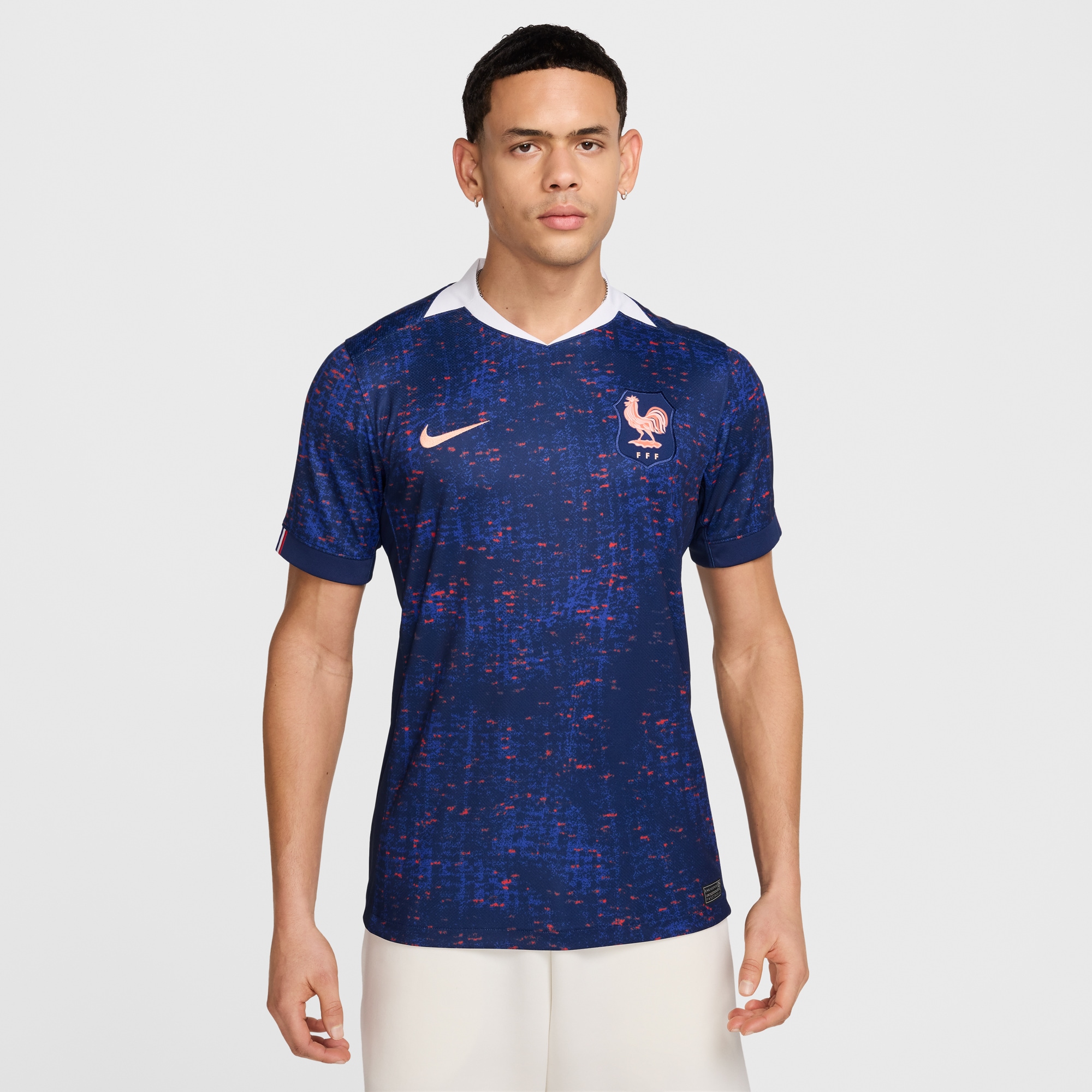 France National Team 2025/26 Home Replica Jersey Blue Men