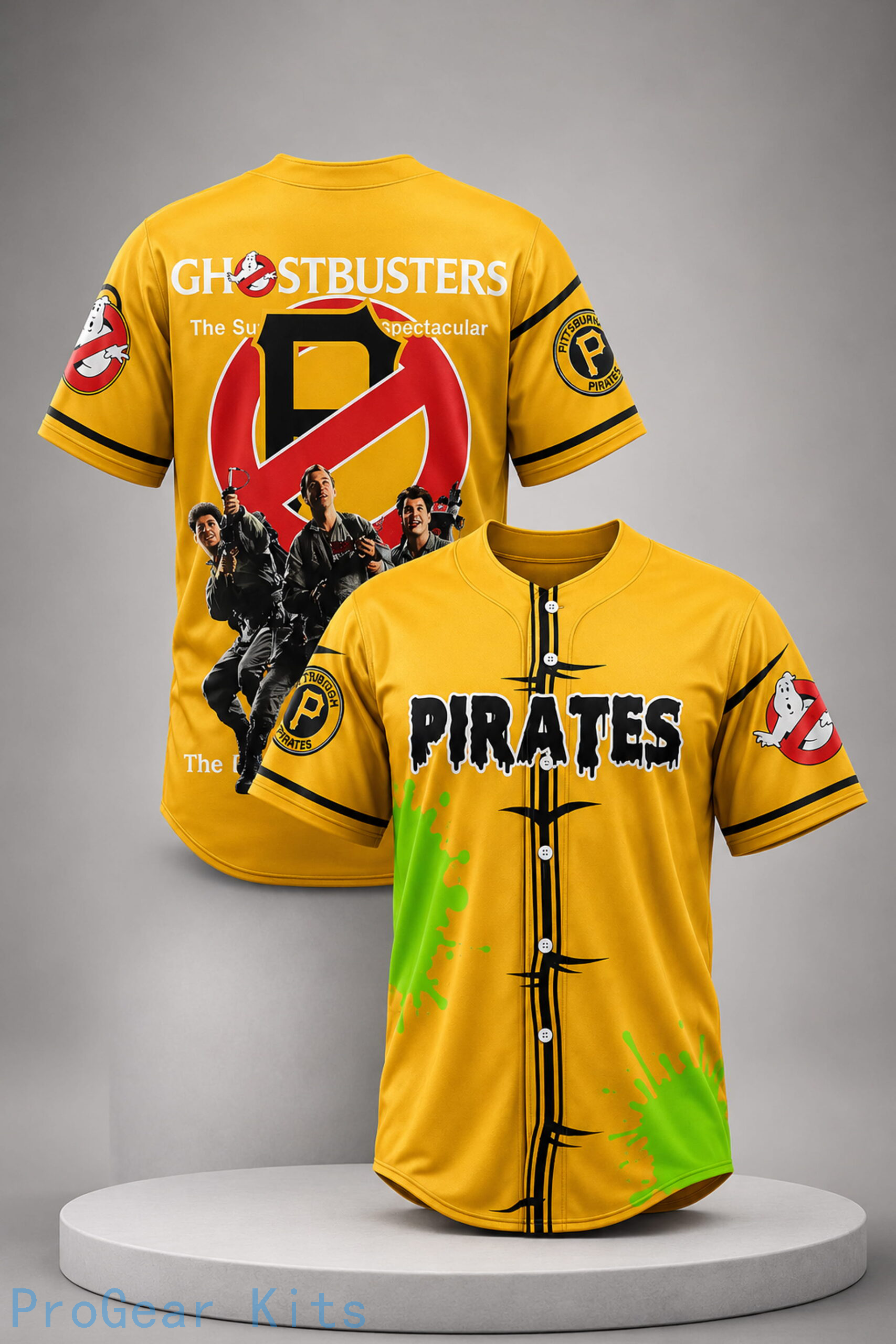 Pirates Ghostbusters MLB Jersey