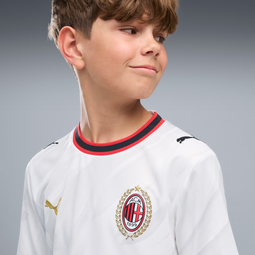 AC Milan Youth 2026/27 Away Fan Jersey White - detail view 2