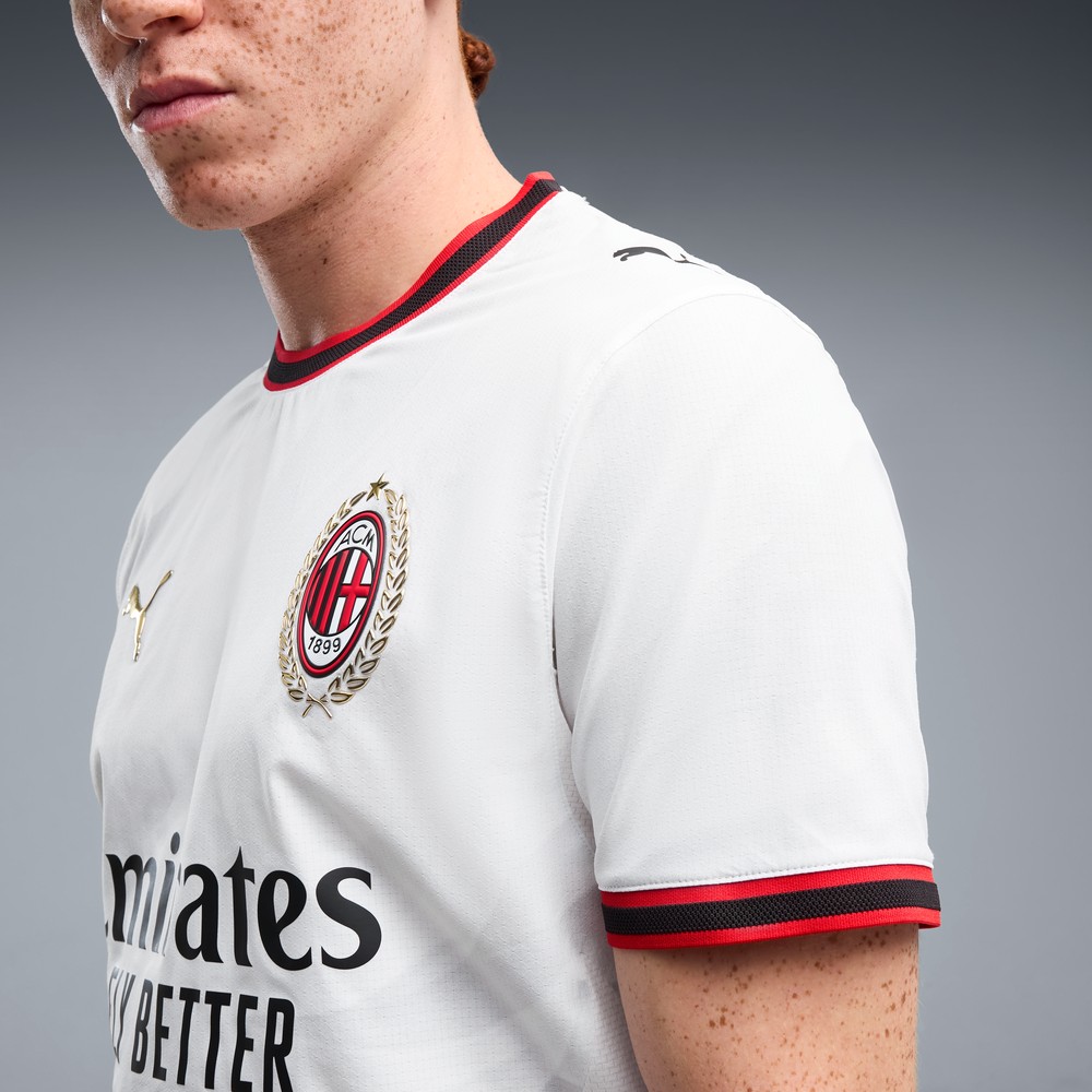 AC Milan 2026/27 Away Athletic Fit Jersey White - detail view 4