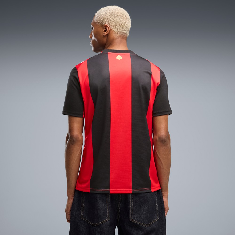 AC Milan 2026/27 Home Fan Jersey Black/Red - back view