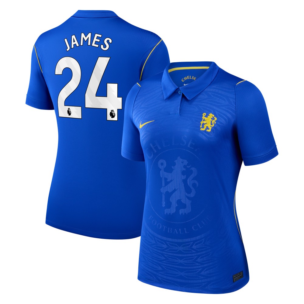Reece James Chelsea Women's 2026/27 Home Stadium Fan Jersey Blue - front view