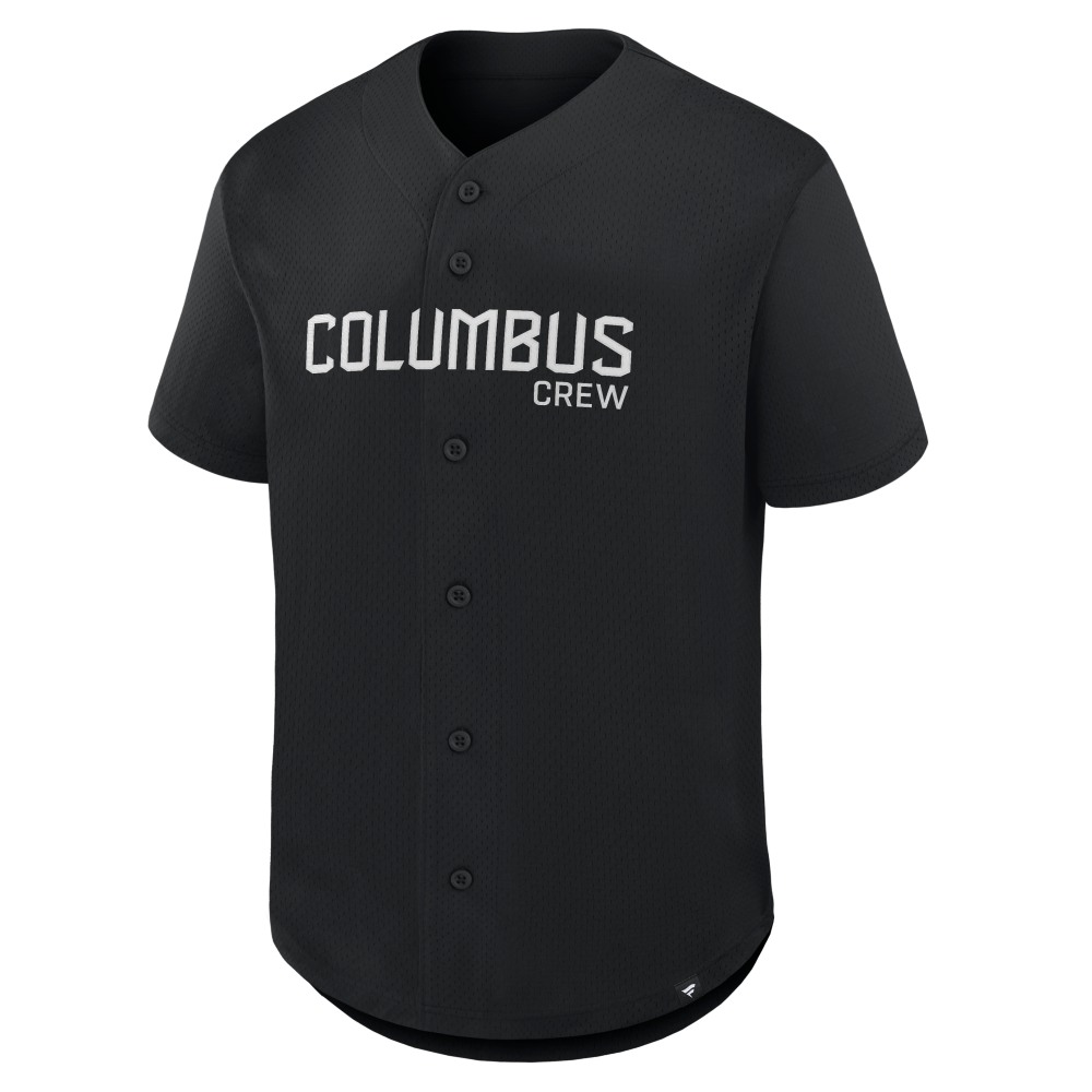 Columbus Crew Maximum Intensity Button-Up Jersey? Black - back view