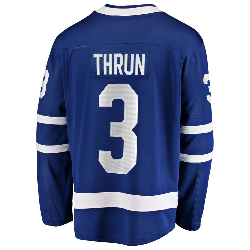 Henry Thrun Toronto Maple Leafs Home Breakaway Jersey Blue - detail view 1