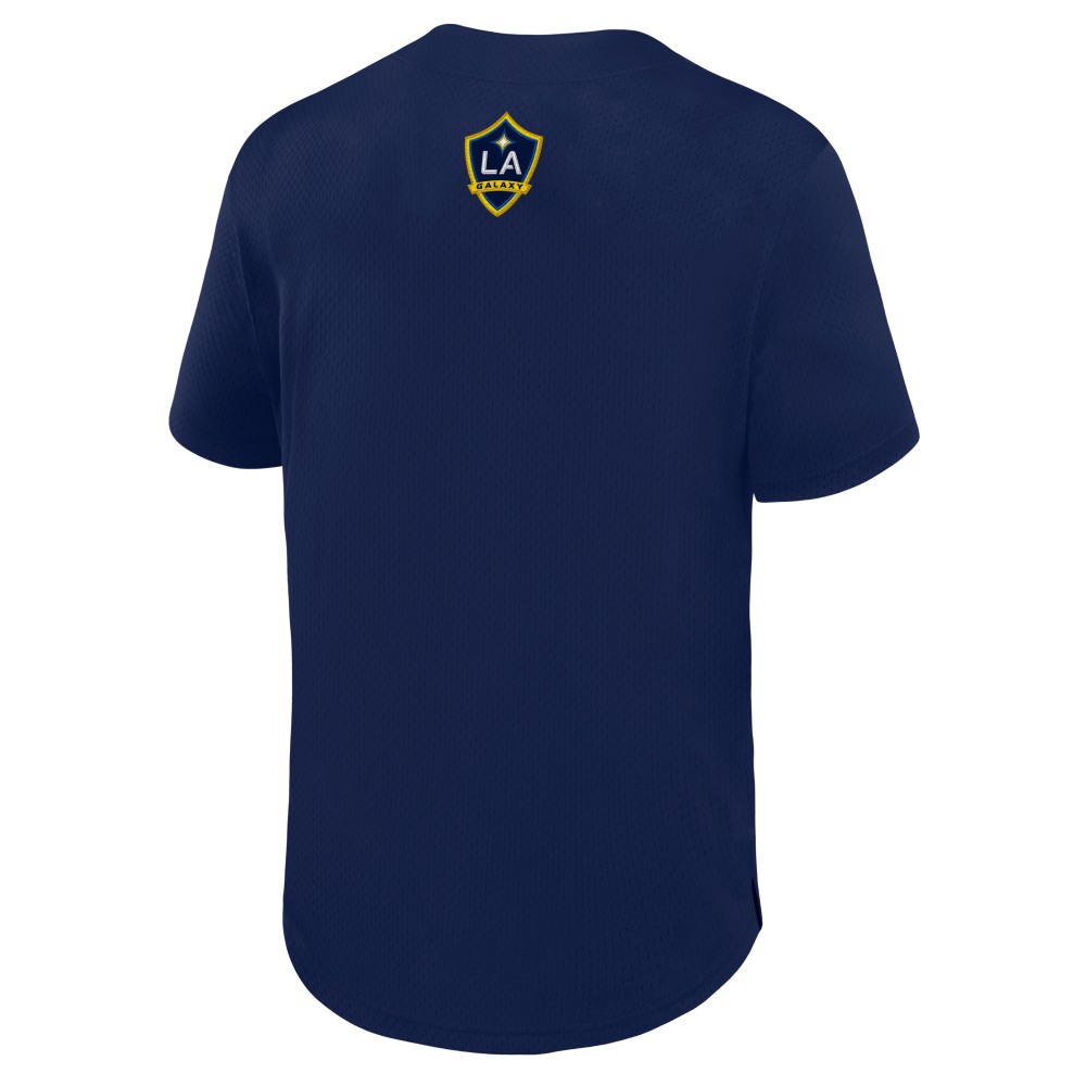 LA Galaxy Maximum Intensity Button-Up Jersey? Navy - detail view 1