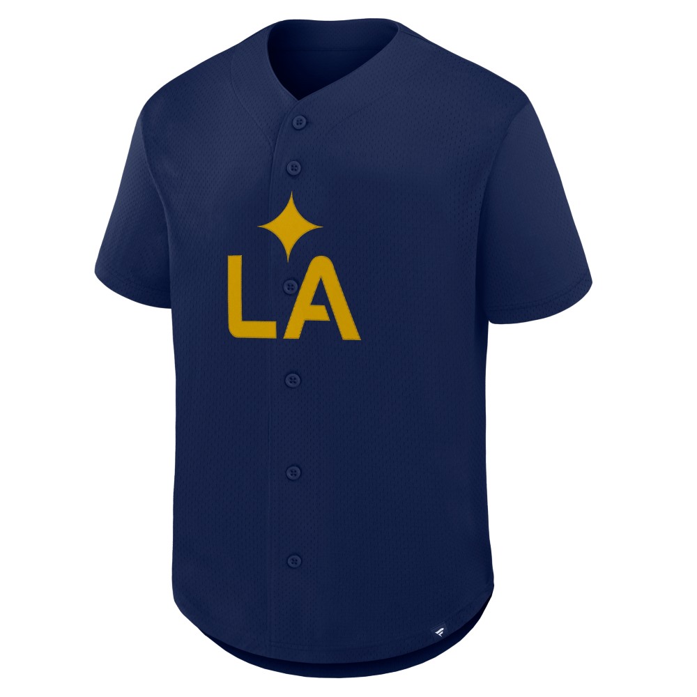 LA Galaxy Maximum Intensity Button-Up Jersey? Navy - back view