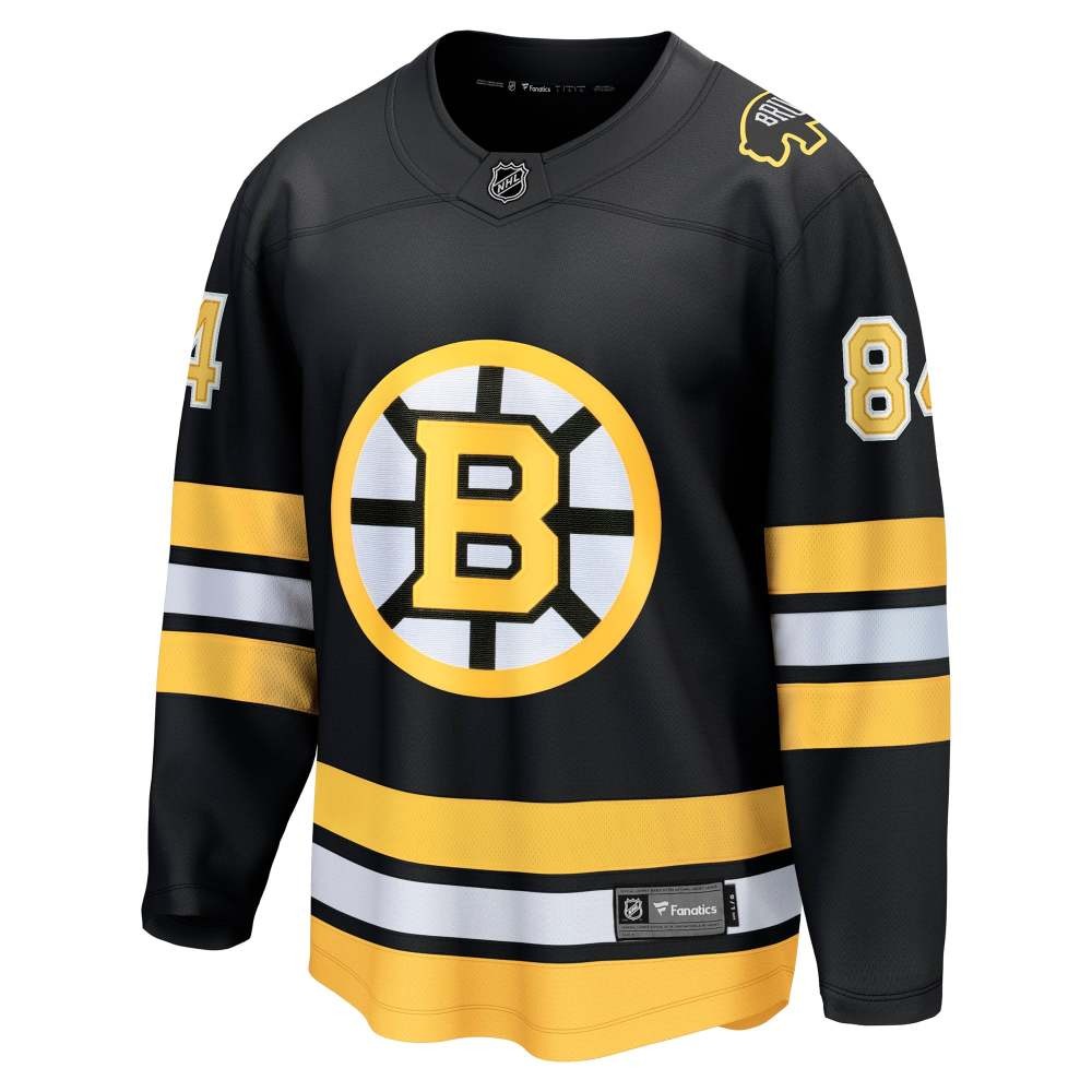 Tanner Jeannot Boston Bruins Home Breakaway Player Jersey Black - back view