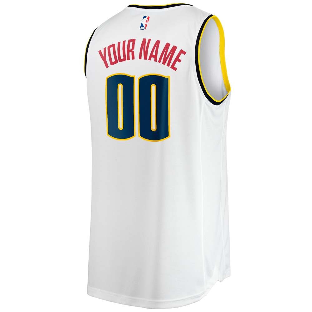 Denver Nuggets Essential Custom Fan Jersey Association White - detail view 1