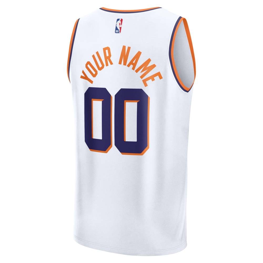 Phoenix Suns Essential Custom Jersey Association White - detail view 1