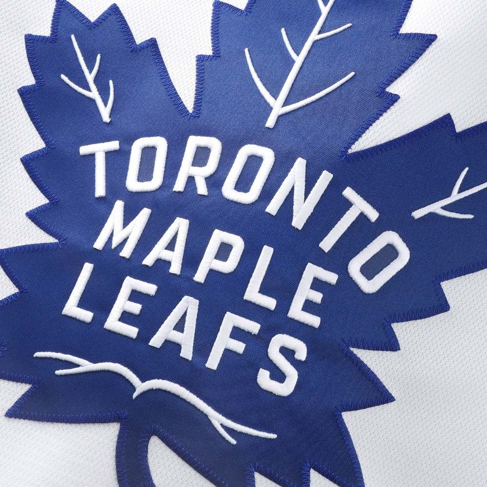 Toronto Maple Leafs Away Athletic Fit Pro Jersey White - detail view 3