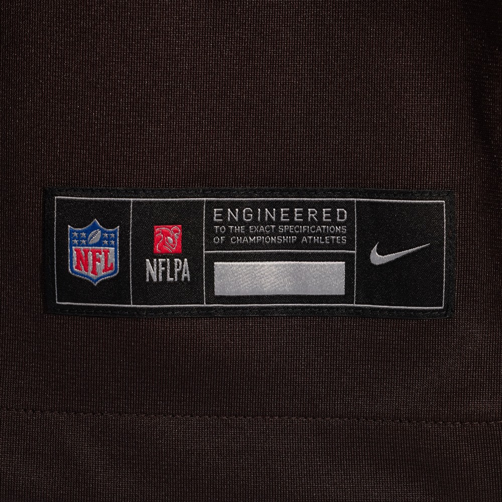 Joe Royer Cleveland Browns Game Jersey Brown - detail view 6