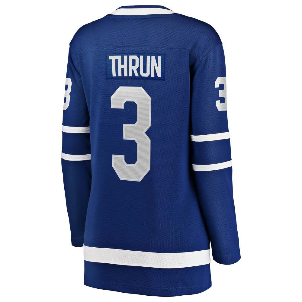 Henry Thrun Toronto Maple Leafs Women's Home Breakaway Jersey Blue - detail view 1