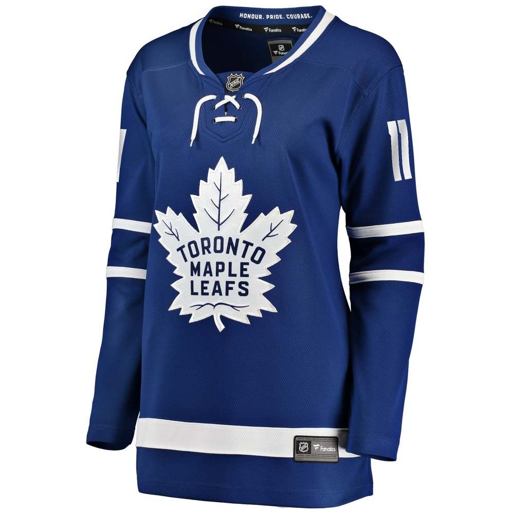 Max Domi Toronto Maple Leafs Women's Home Breakaway Player Jersey Blue - back view