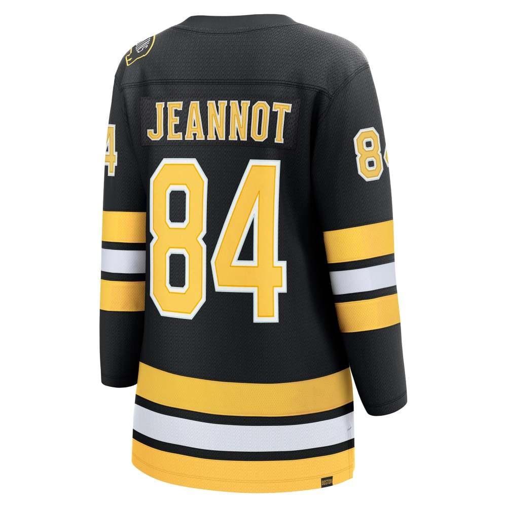 Tanner Jeannot Boston Bruins Women's Home Breakaway Player Jersey Black - detail view 1