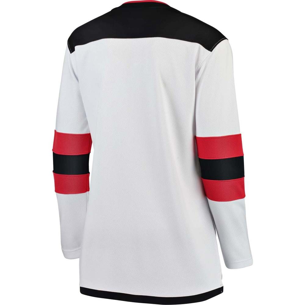 New Jersey Devils Women's Away Breakaway Jersey White - detail view 1