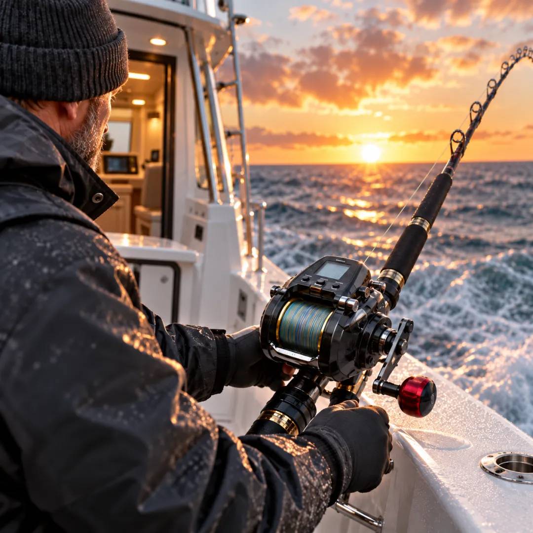 Daiwa 24 SEABORG G1800M-RJ Electric Reel